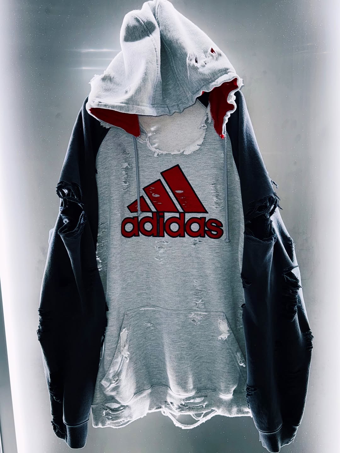 special AYNE Original vintage adidas "boro" Re:make pullover