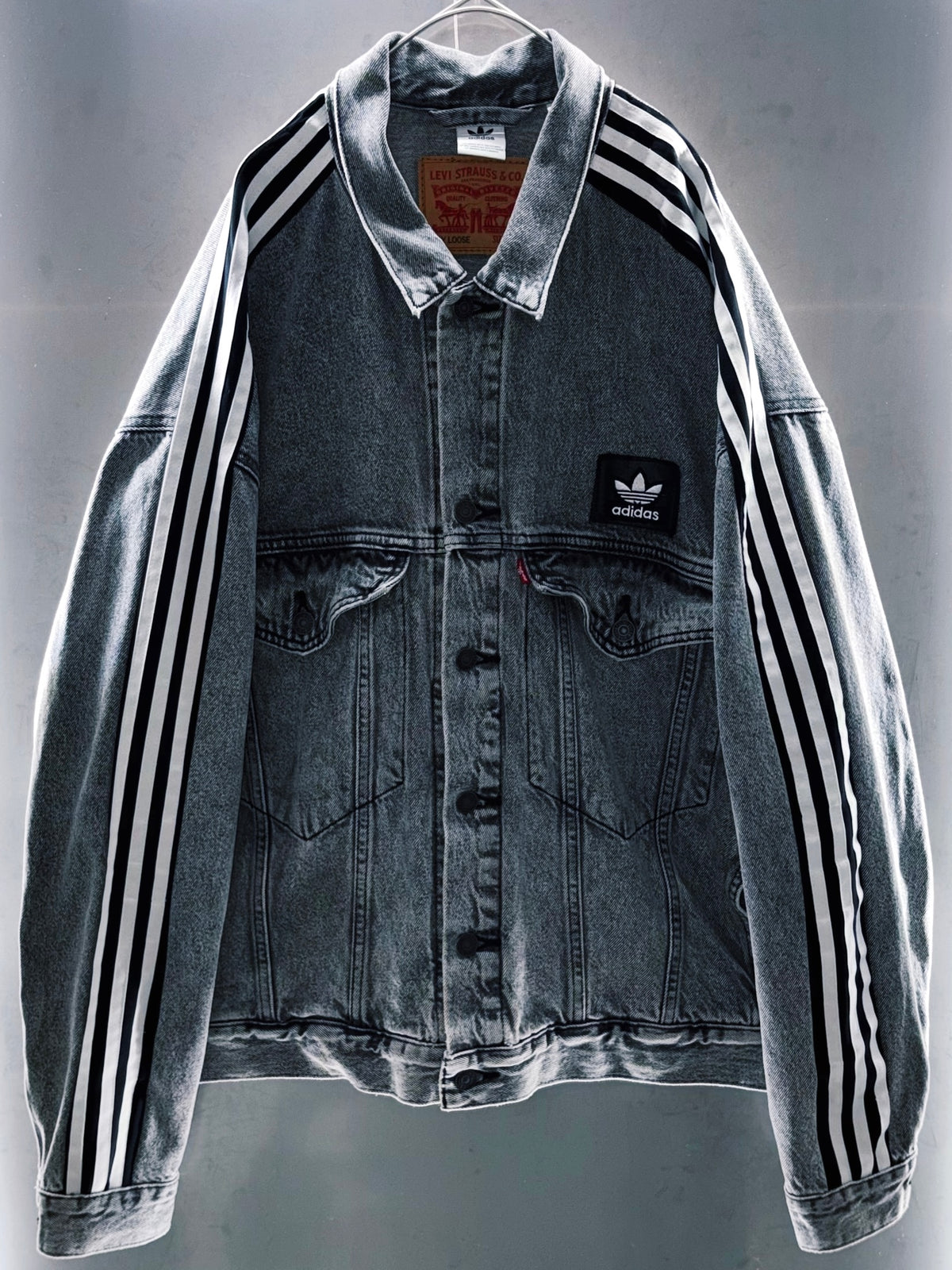 special Original Re:make adidas×LEVI'S denim jacket