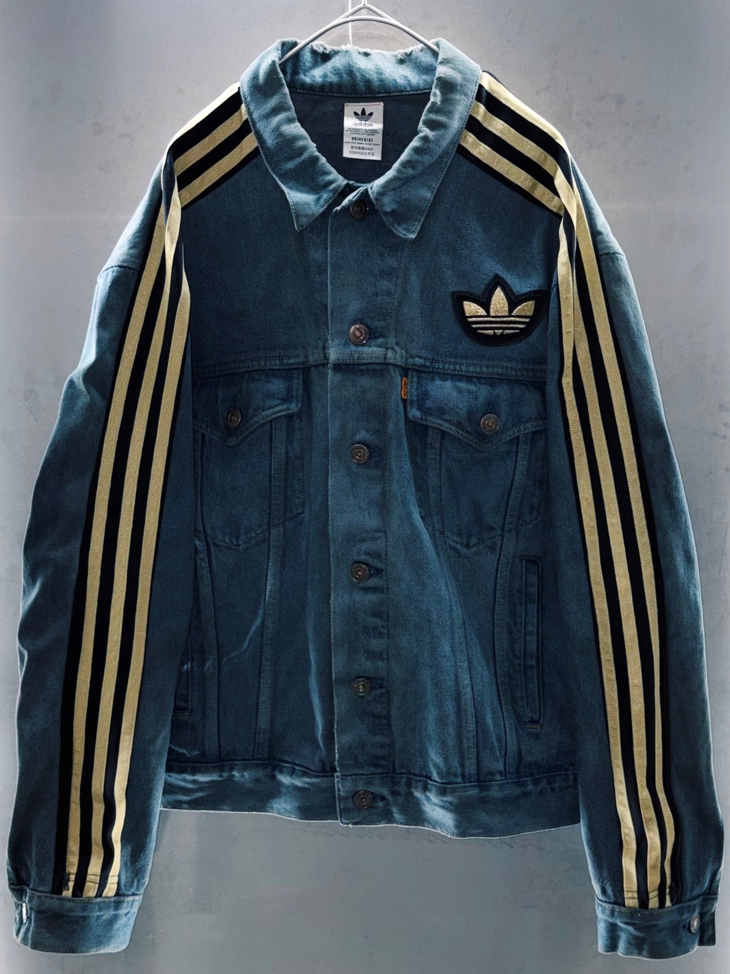 special Original Re:make adidas×LEVI'S denim jacket