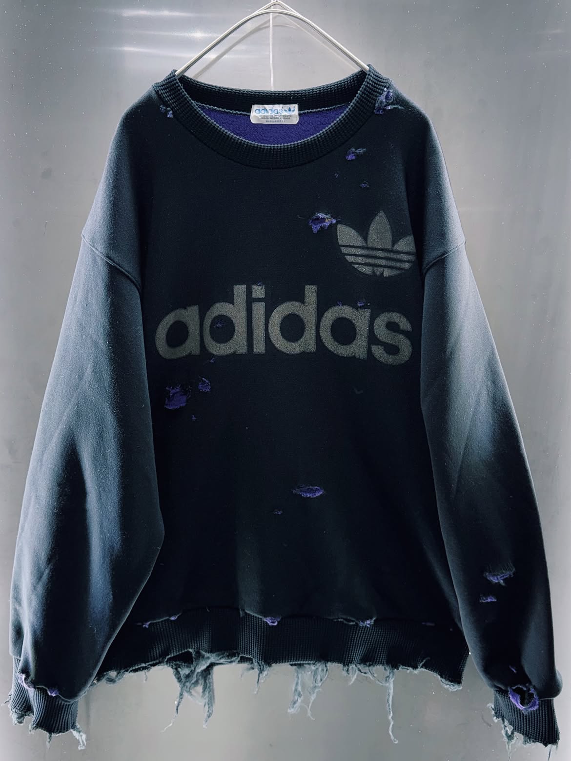 special AYNE Original vintage adidas "boro" Re:make pullover