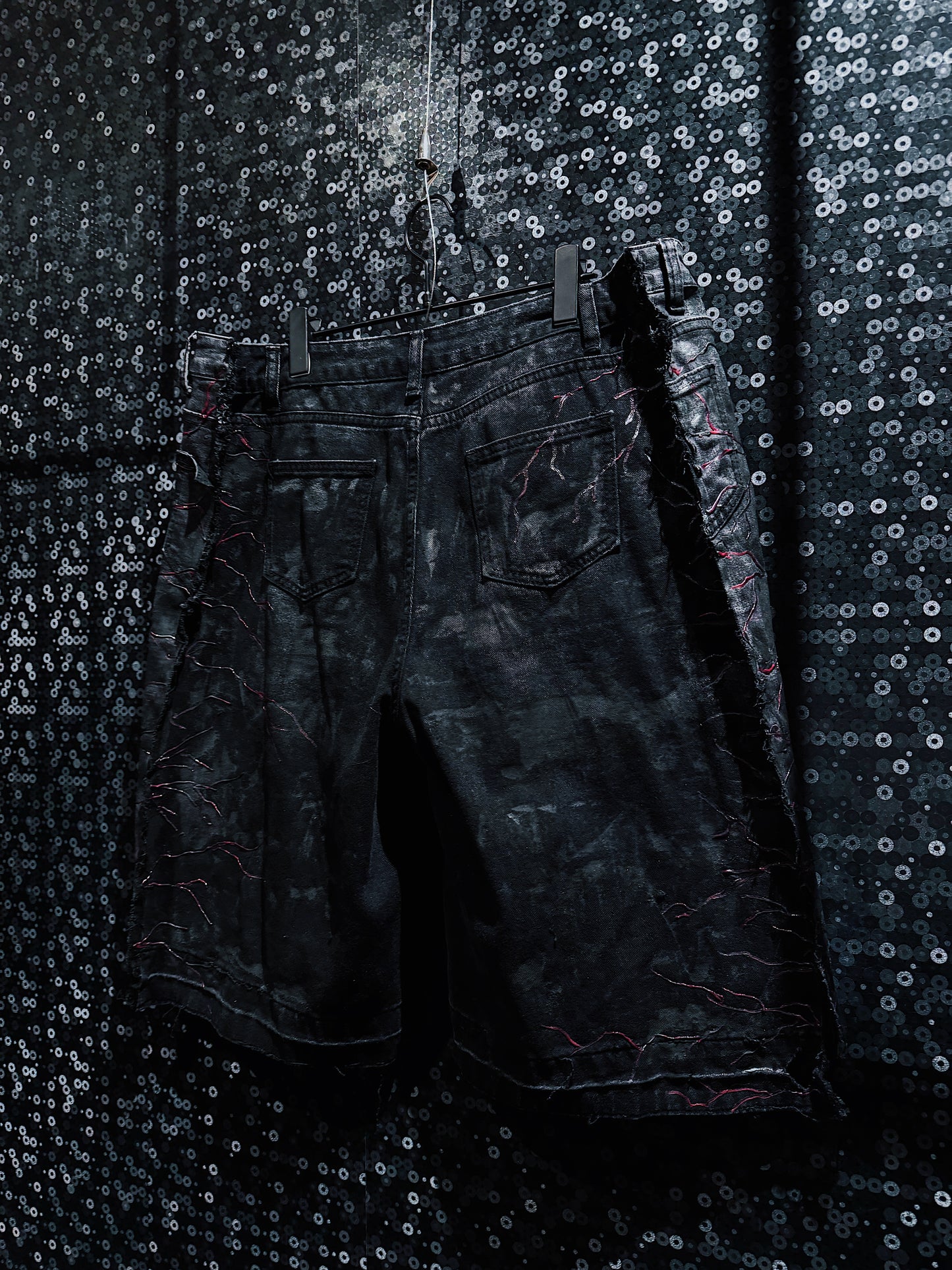 【ÆIEM】vivid notes IRON VEIN hurf pants