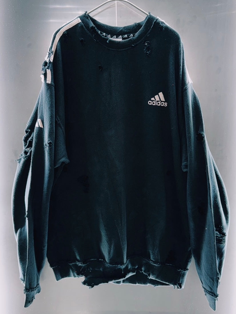 special AYNE Original vintage adidas "boro" Re:make pullover