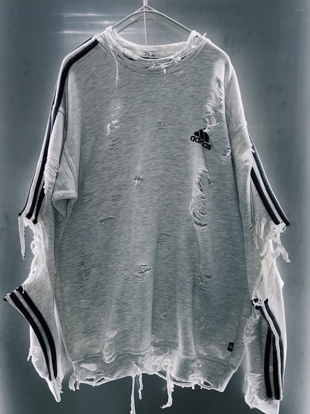 special AYNE Original vintage adidas "boro" Re:make pullover
