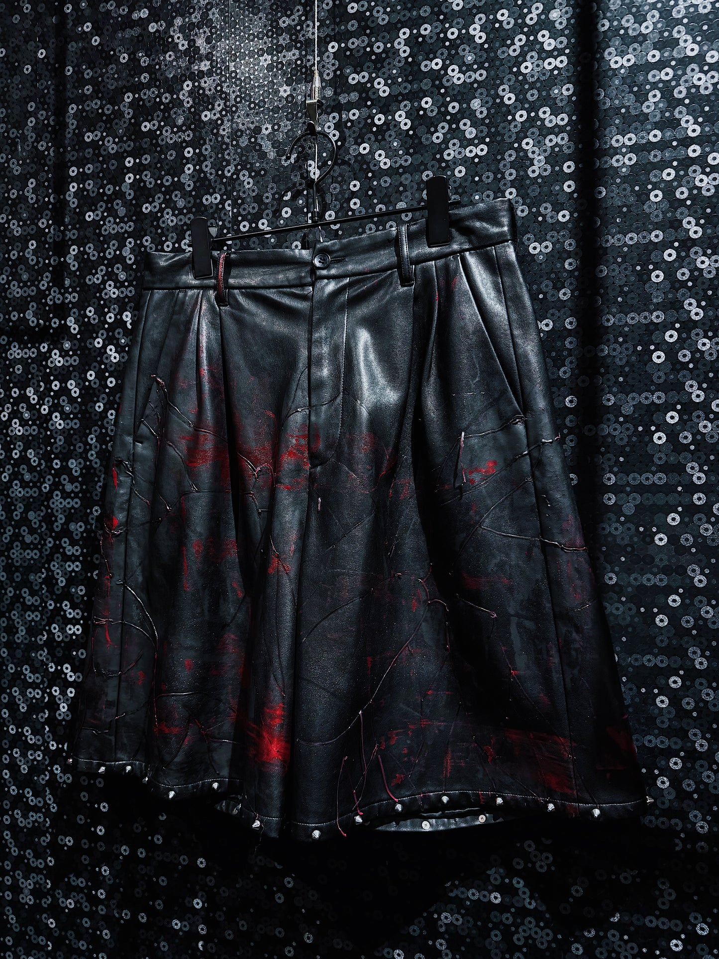 【ÆIEM】vivid notes IRON VEIN hurf pants