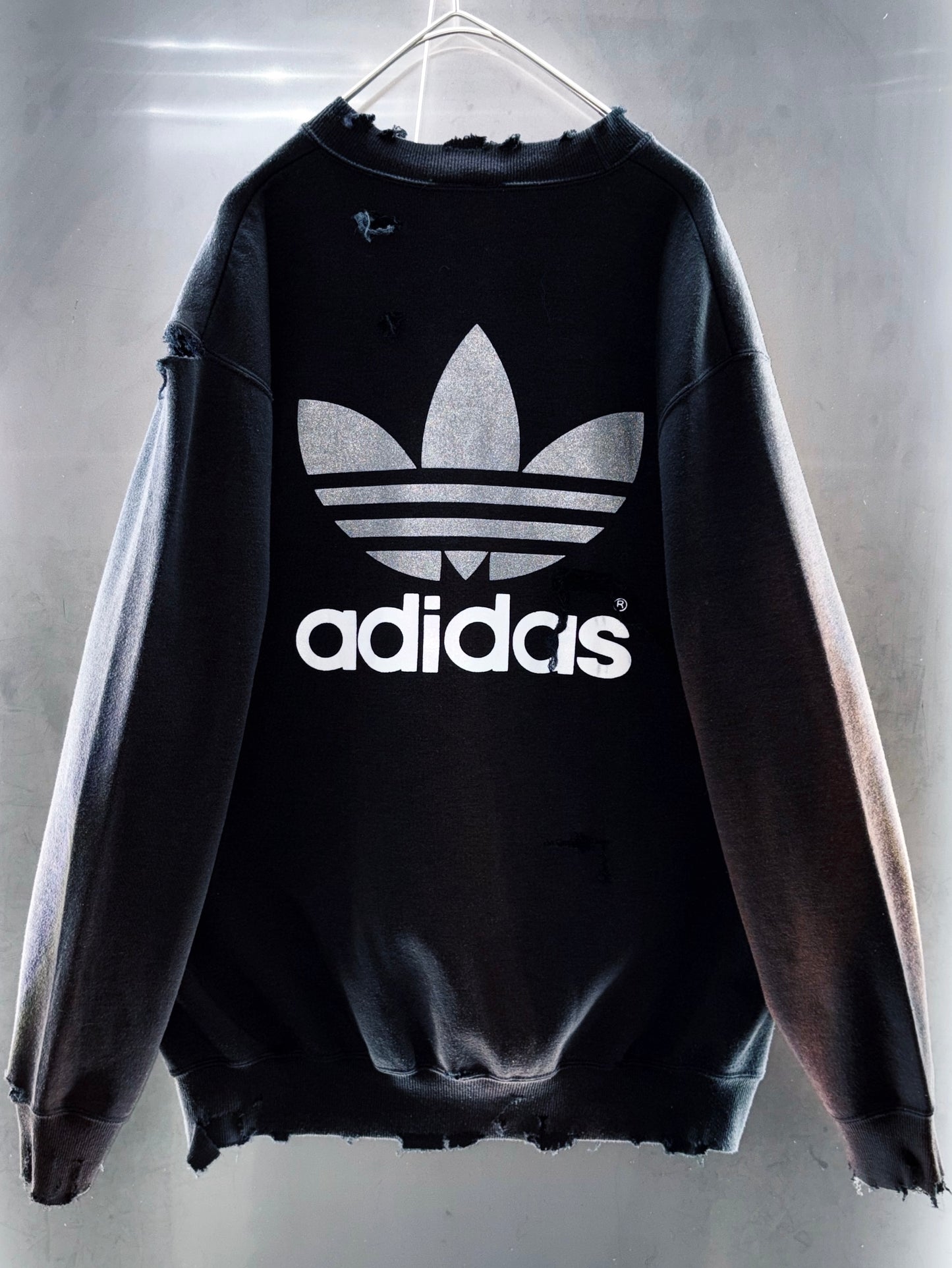 special AYNE Original vintage adidas "boro" Re:make pullover