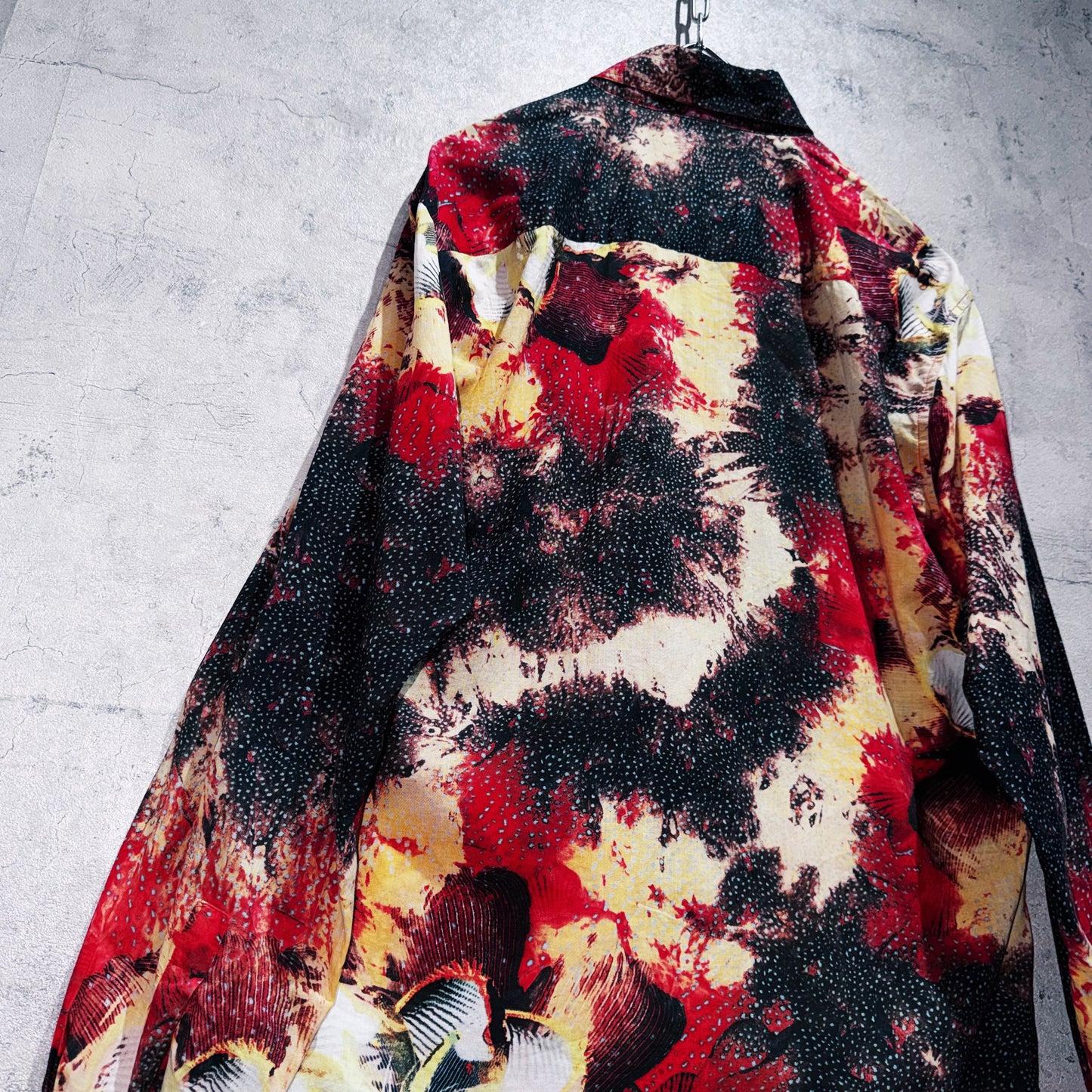 "VERSACE"Art graphic pattern design shirt