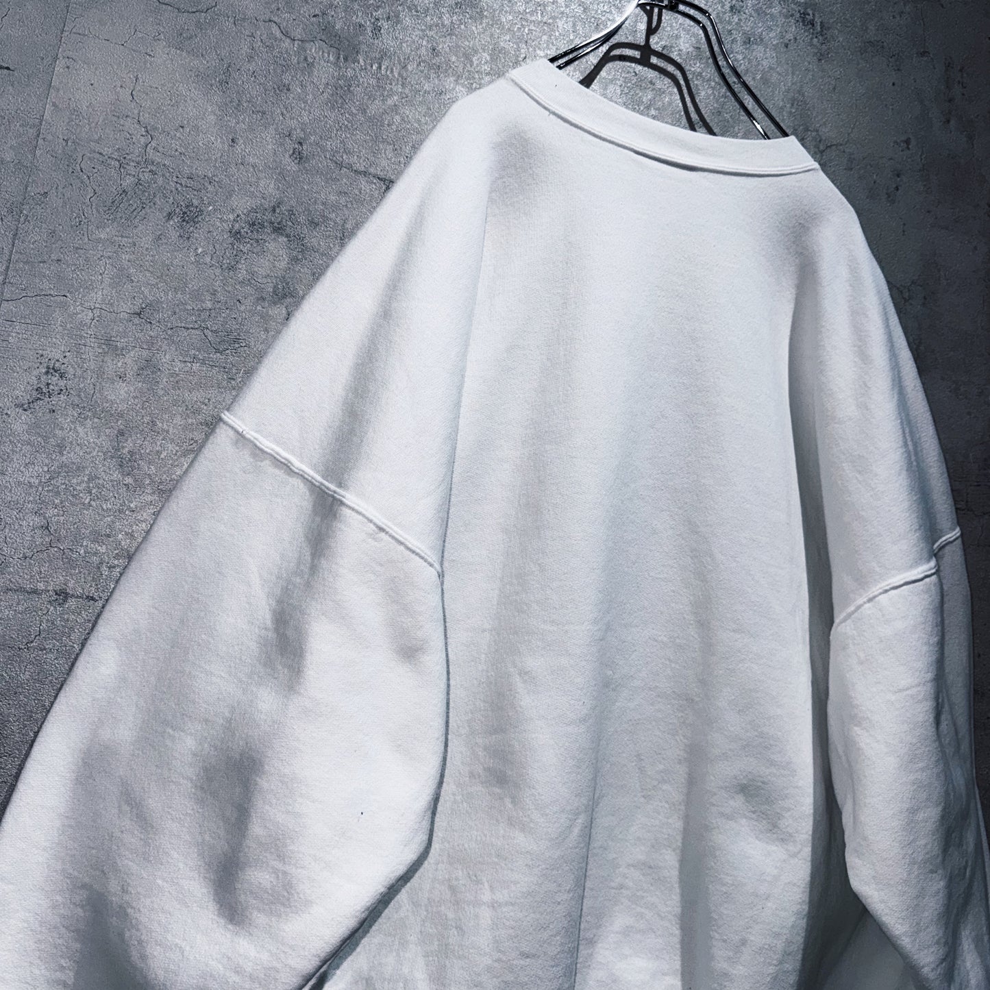 90's"MULAN"single print design pullover sweat