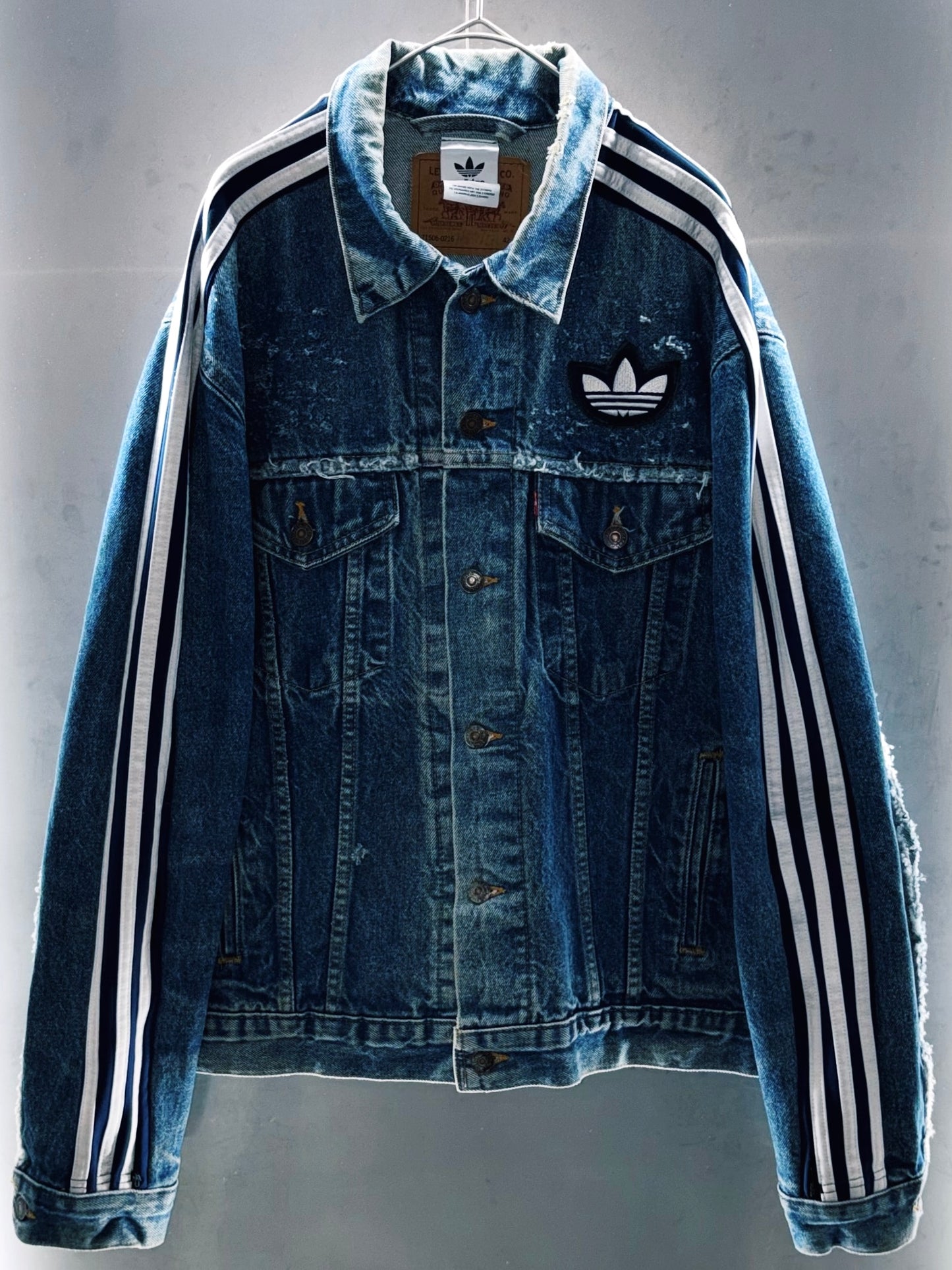 special Original Re:make adidas×LEVI'S denim jacket