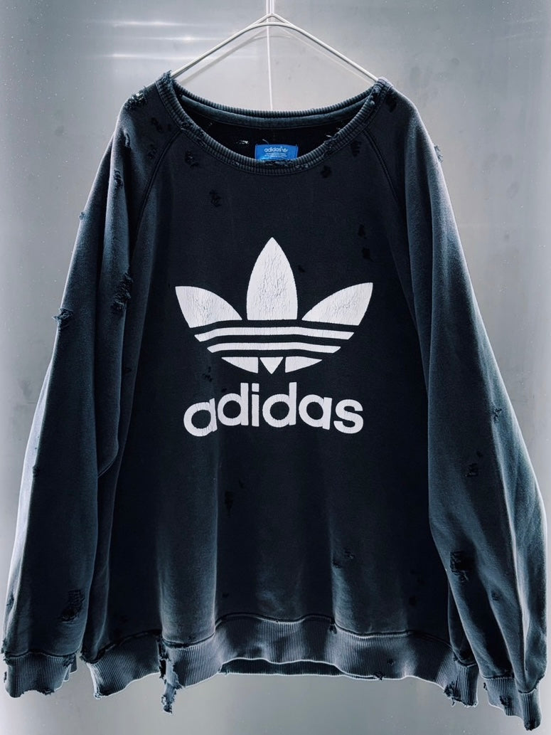 special AYNE Original vintage adidas "boro" Re:make pullover