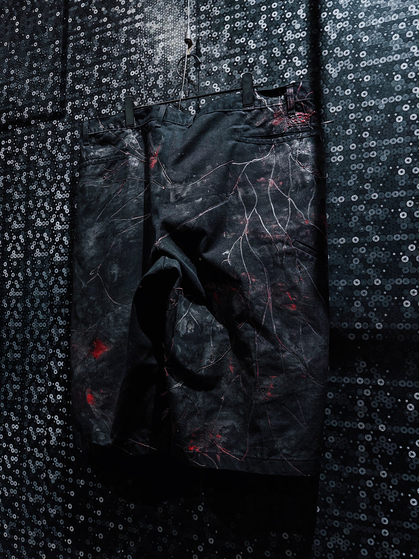 【ÆIEM】vivid notes IRON VEIN hurf pants