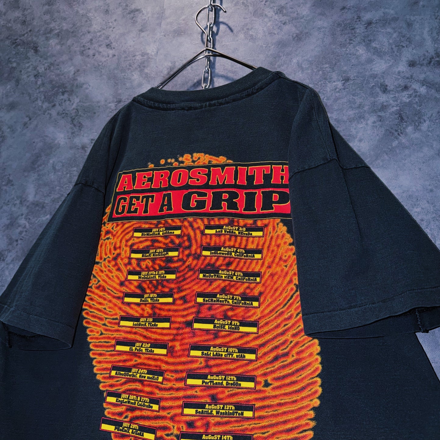 【doppio】90’s vintage “Aerosmith” graphic design band T-shirt