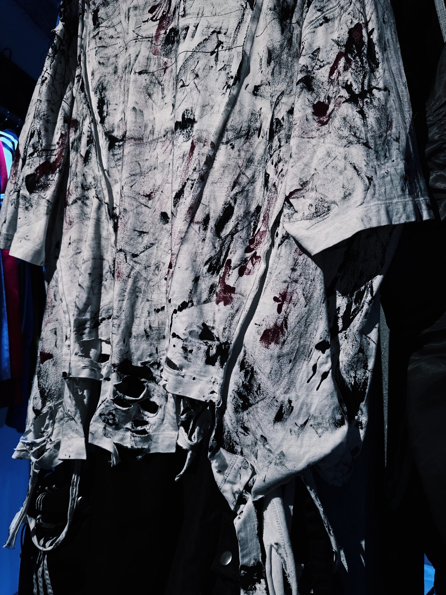 "vivid notes"The Anarchist's Layered Orbit T-shirt