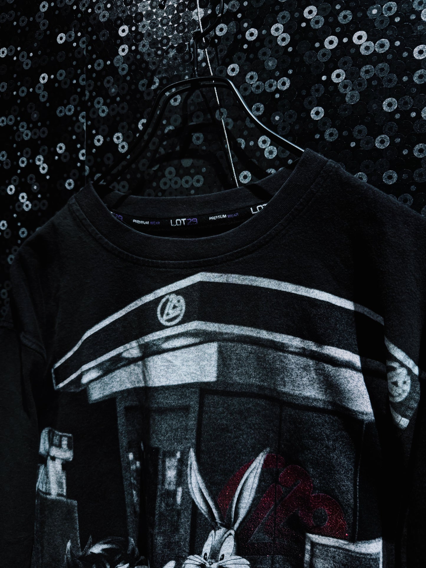 ￼
【ÆIEM】LOT29 Bugs Bunny & Tasmanian Devil Big Print T-shirt