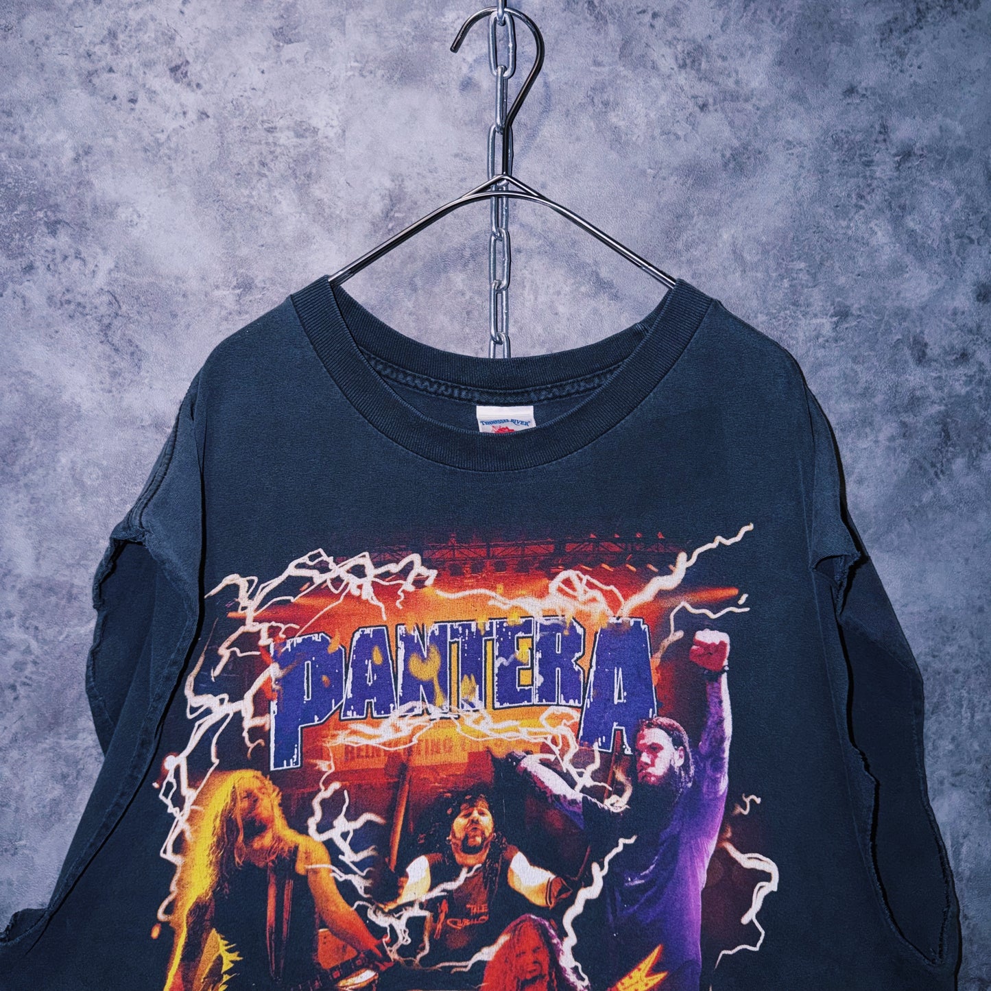 【doppio】00’s vintage “PANTERA” lightning design band tour T-shirt