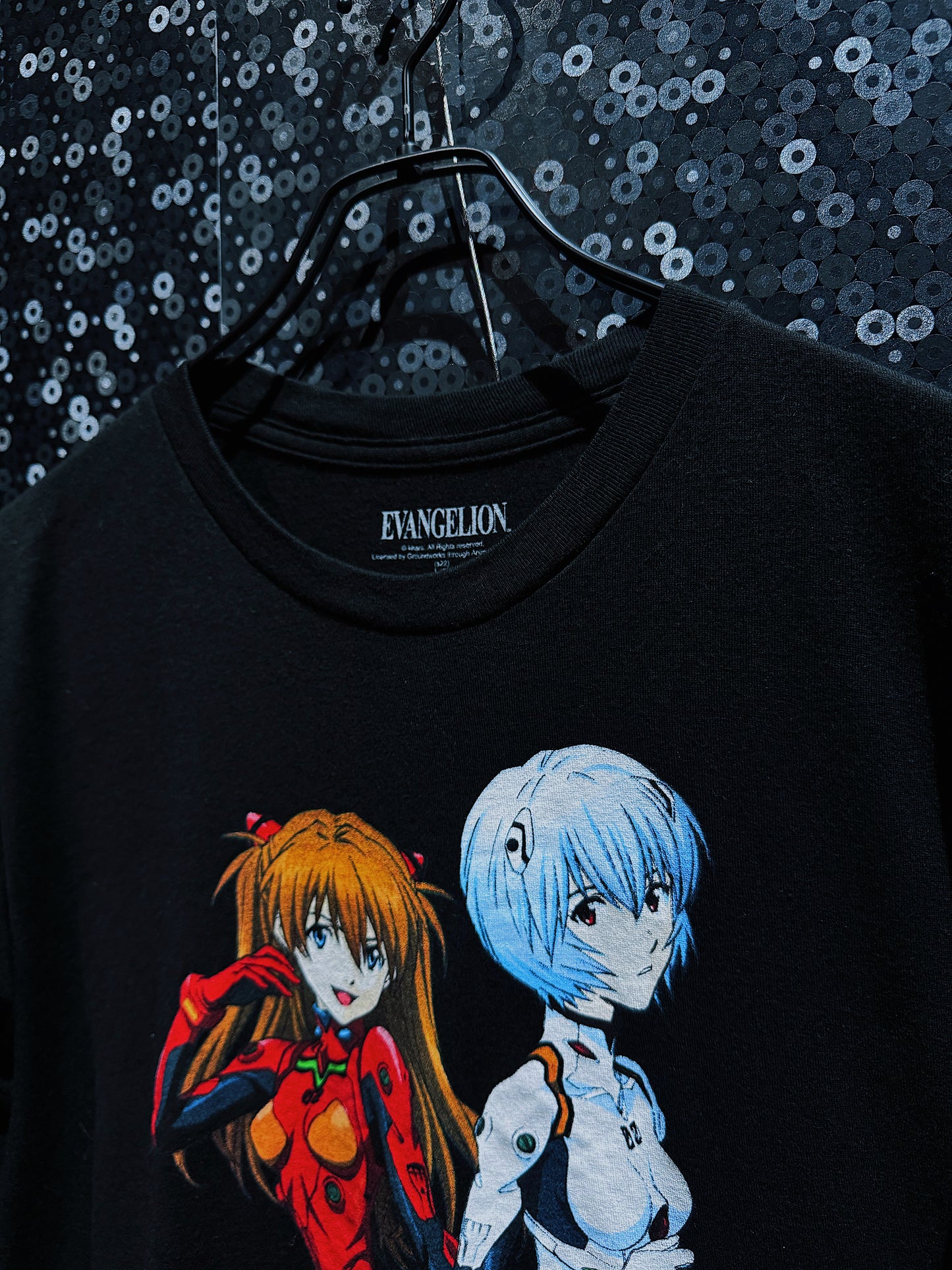 【ÆIEM】official EVANGELION Asuka Langley & Rei Ayanami Graphic T-shirt