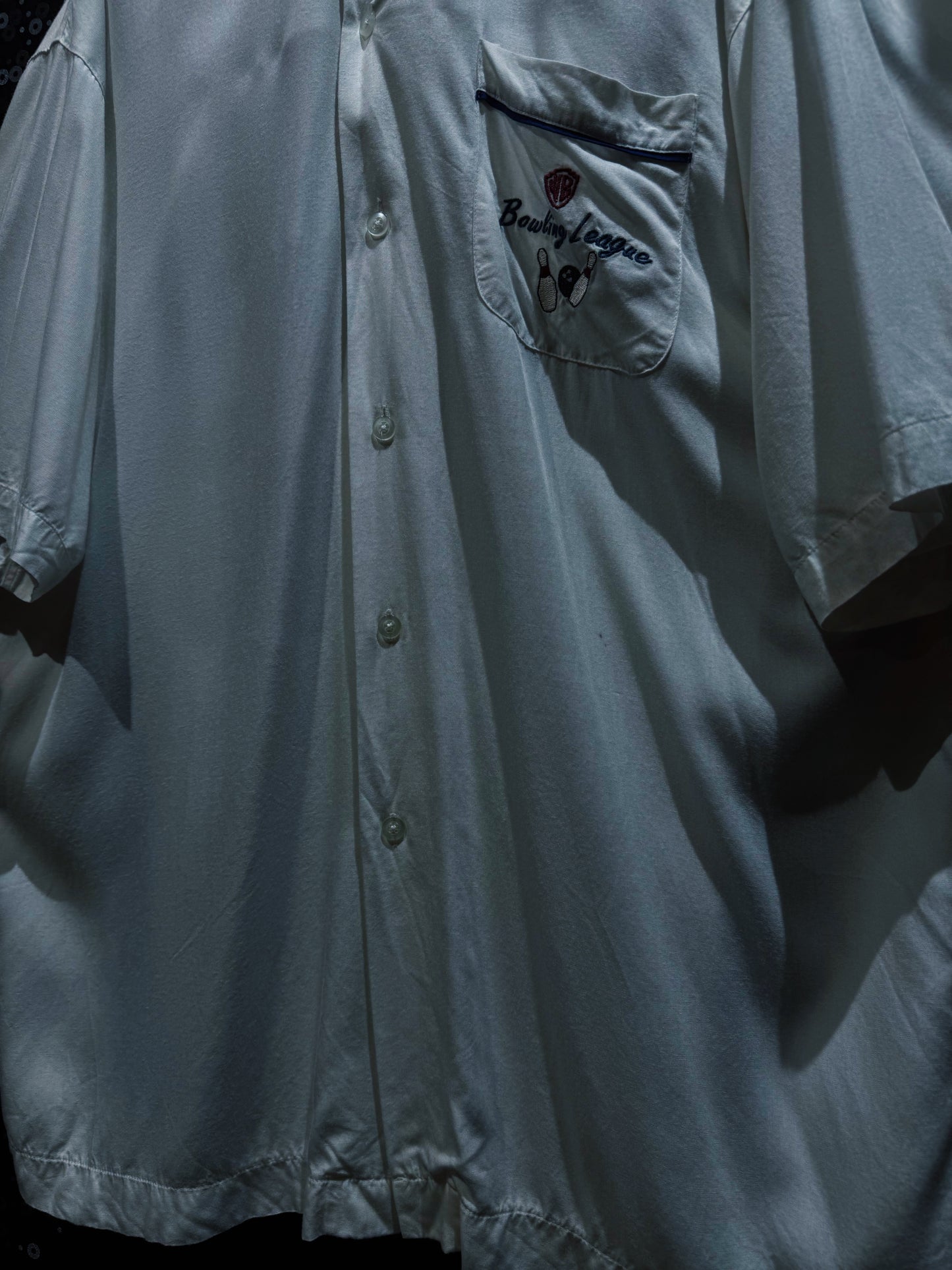 【ÆIEM】Warner Bros. Vintage “Taz Bowling League” Open Collar Shirt