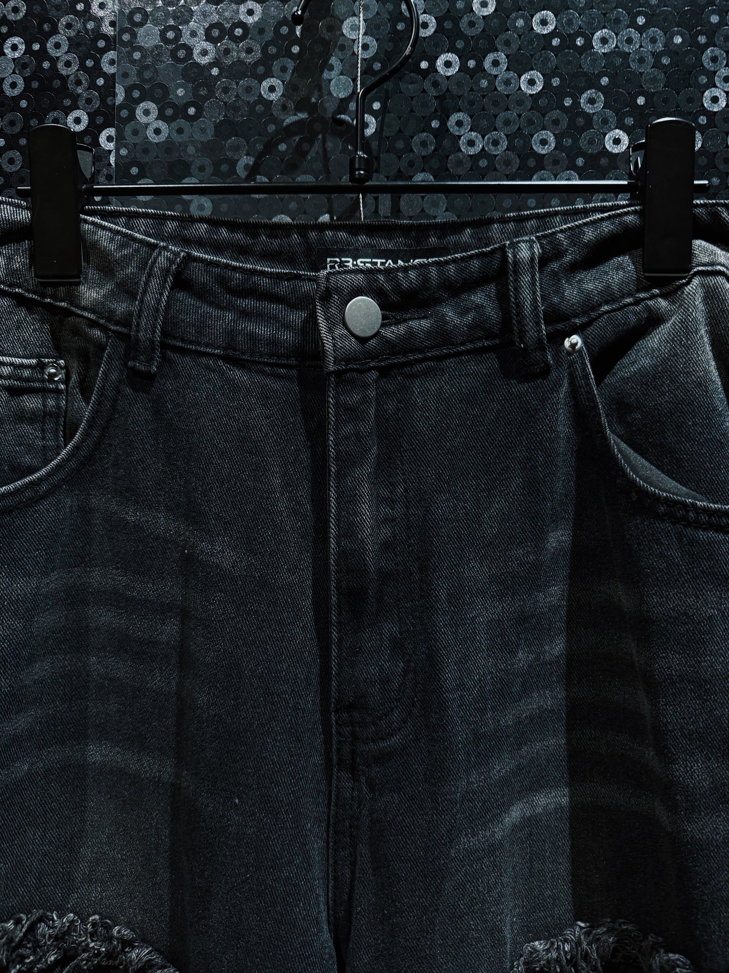 【ÆIEM】"RƎ:STANCE” Hand-Painted Reconstructed Denim