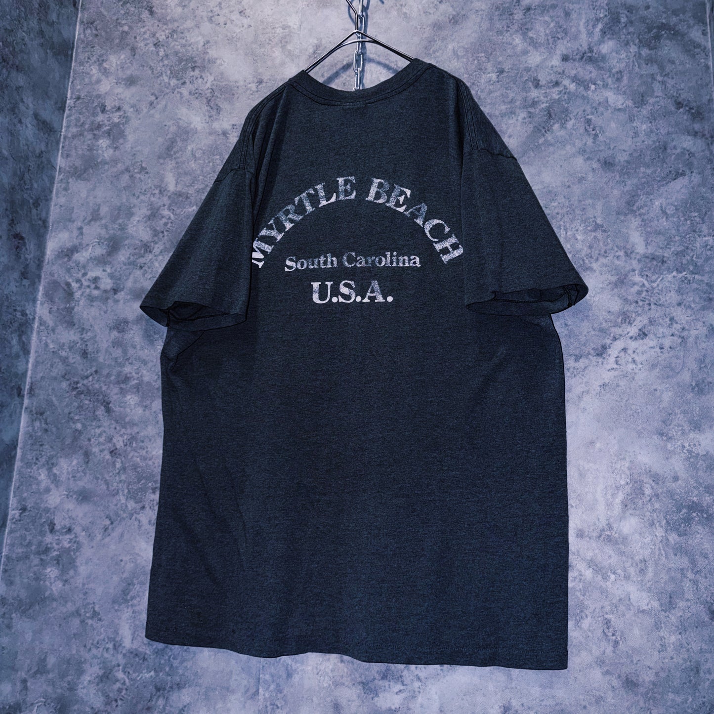 【doppio】80’s vintage “Harley-Davidson” eagle print design T-shirt