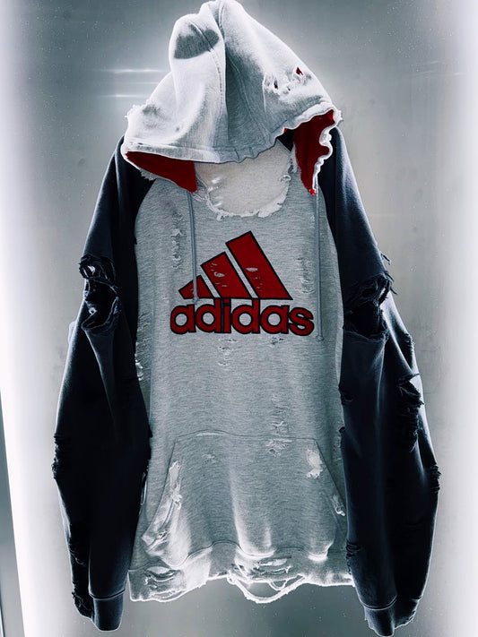 special AYNE Original vintage adidas "boro" Re:make pullover