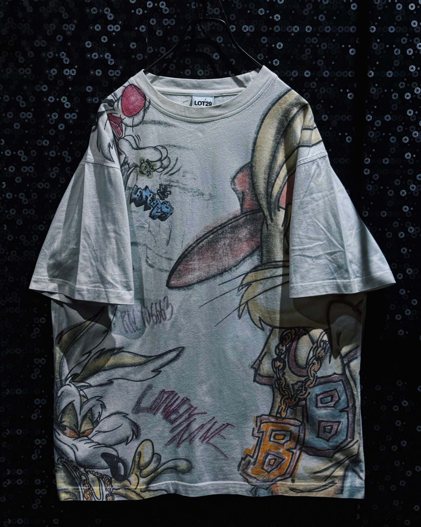 【ÆIEM】LOT29 Sylvester Big Print T-shirt