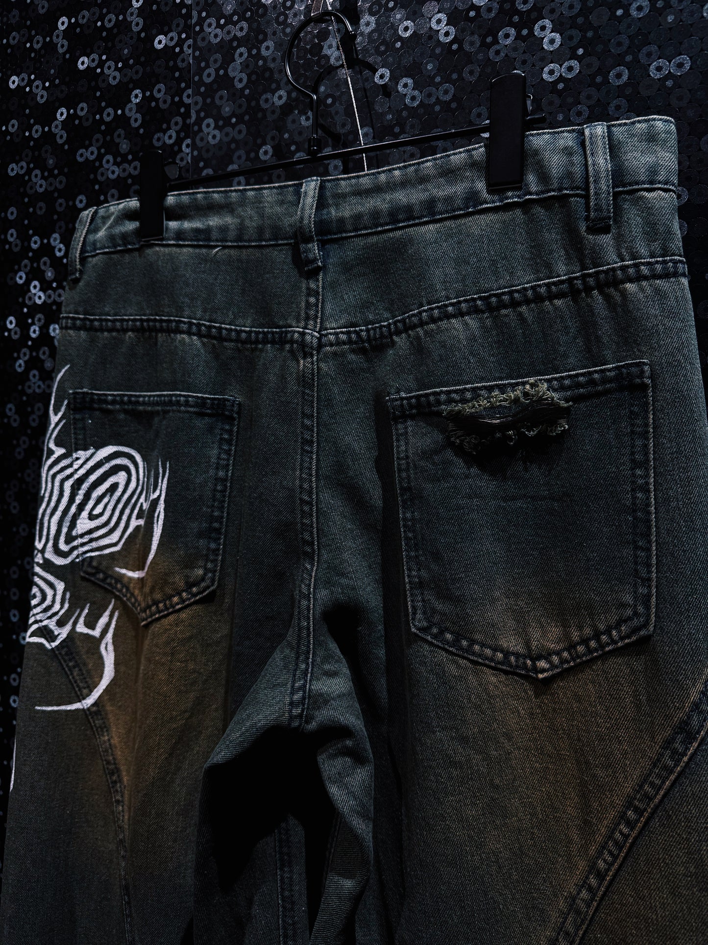 【ÆIEM】“RƎ:STANCE” Hand-Painted Reconstructed Denim