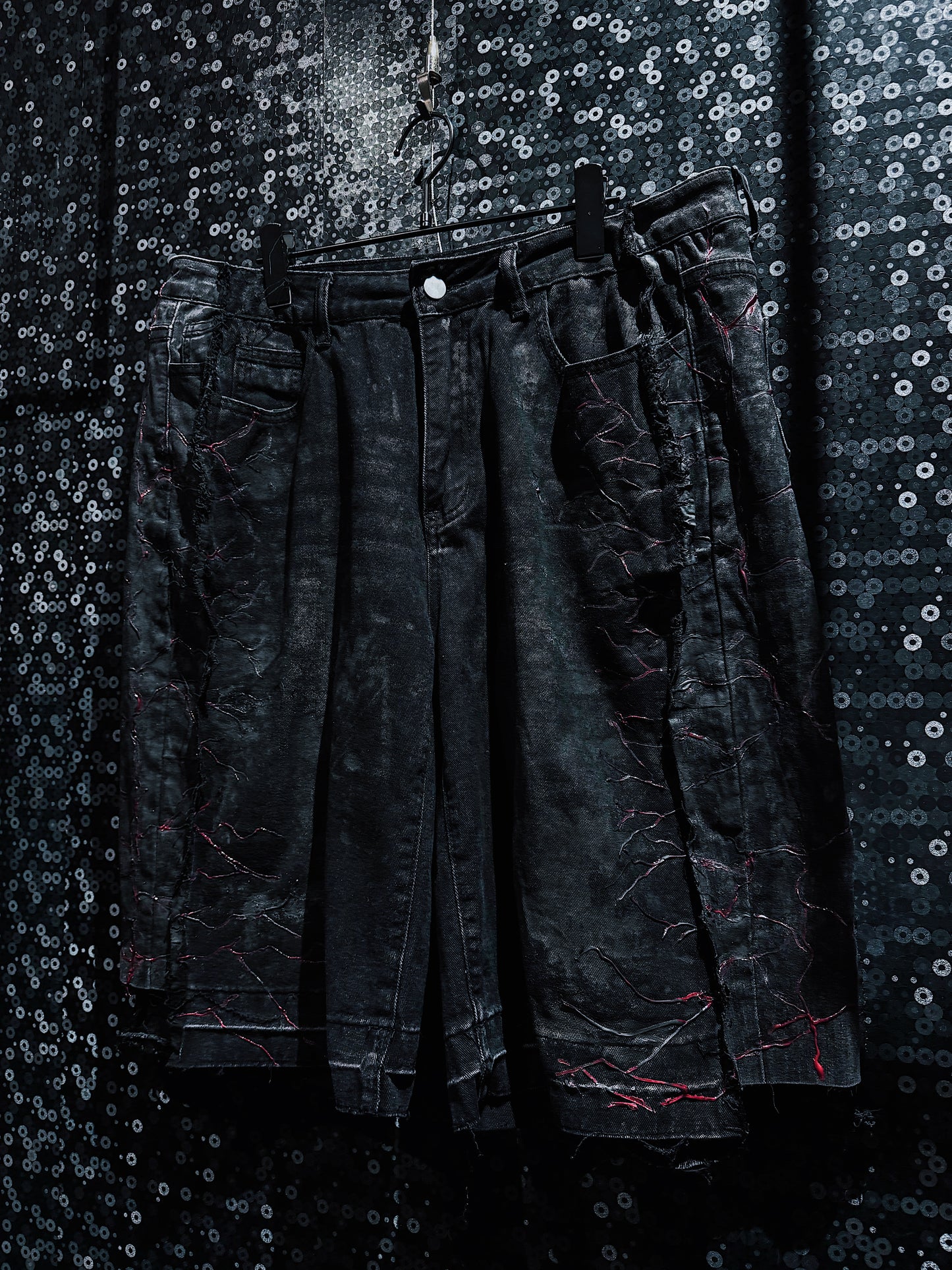【ÆIEM】vivid notes IRON VEIN hurf pants