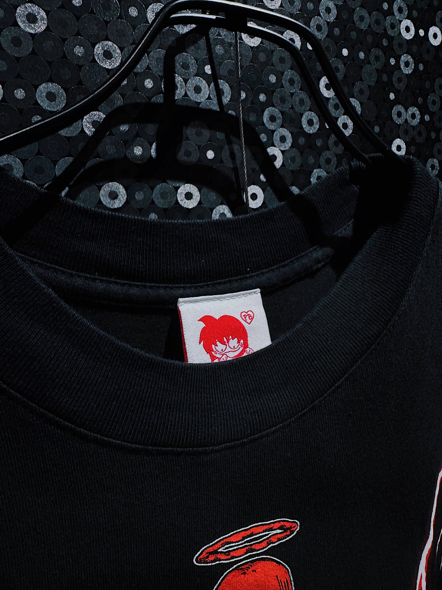 ￼【ÆIEM】Chainsaw Man Makima Lightning Graphic Big Silhouette T-shirt
