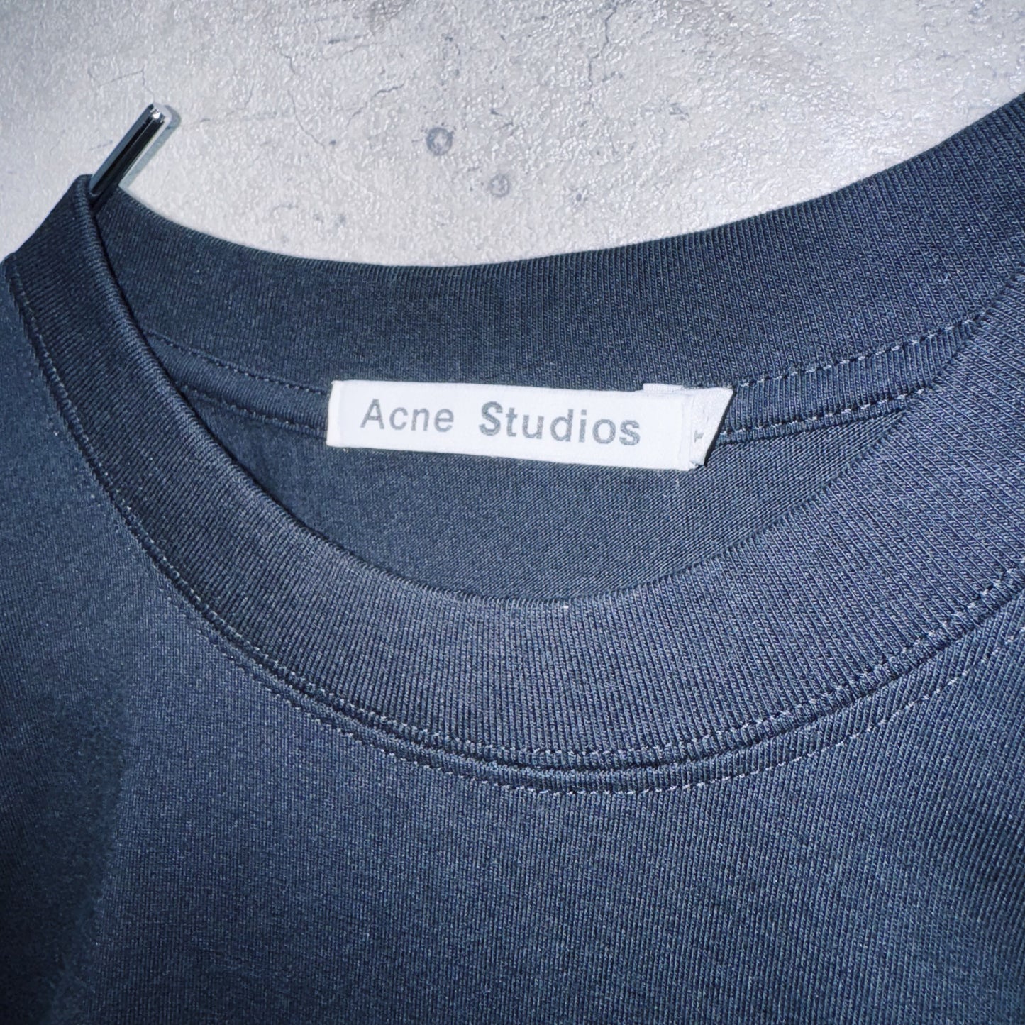 "Acne Studios"logo graphic print design T shirt