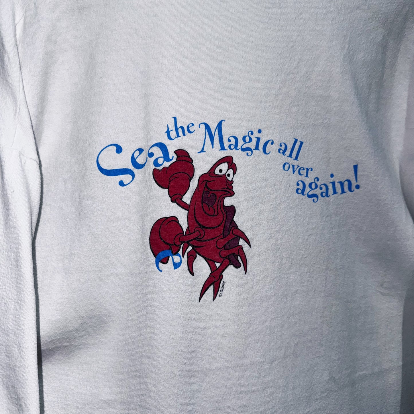 90's"Disney"Sebastian single design promotion T shirt
