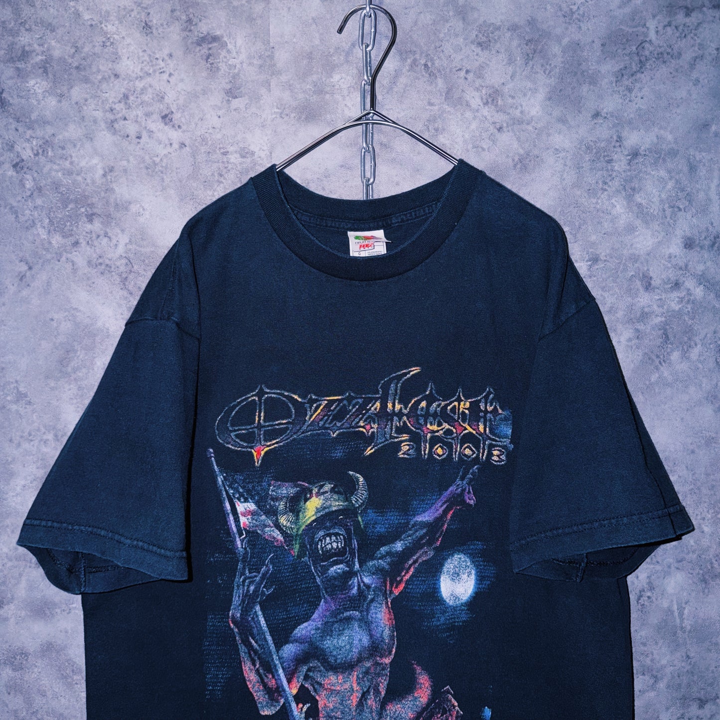 【doppio】00’s vintage “Ozzfest” graphic design band festival T-shirt