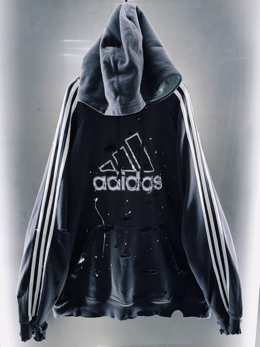 special AYNE Original vintage adidas "boro" Re:make pullover