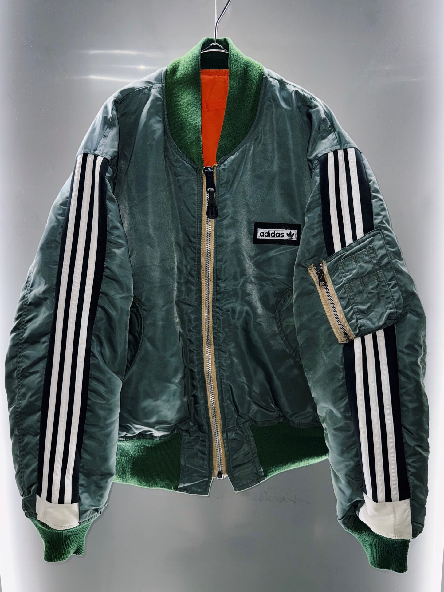 special Original Re:make adidas MA-1 flight jacket