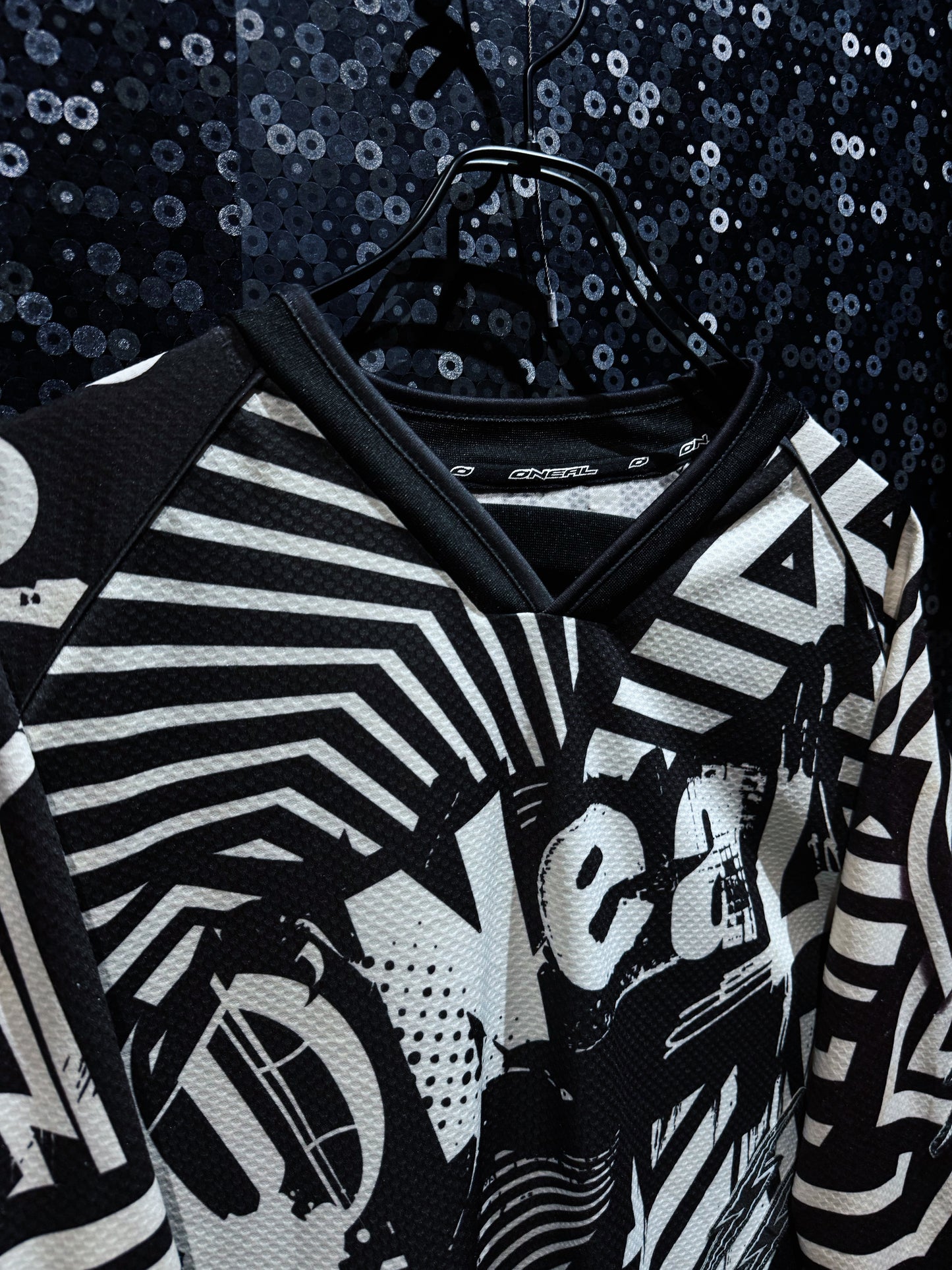 【ÆIEM】“O’Neal” Vintage Optical Illusion Motocross Jersey
