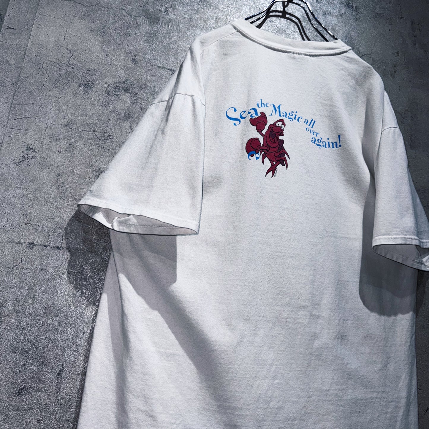 90's"Disney"Sebastian single design promotion T shirt