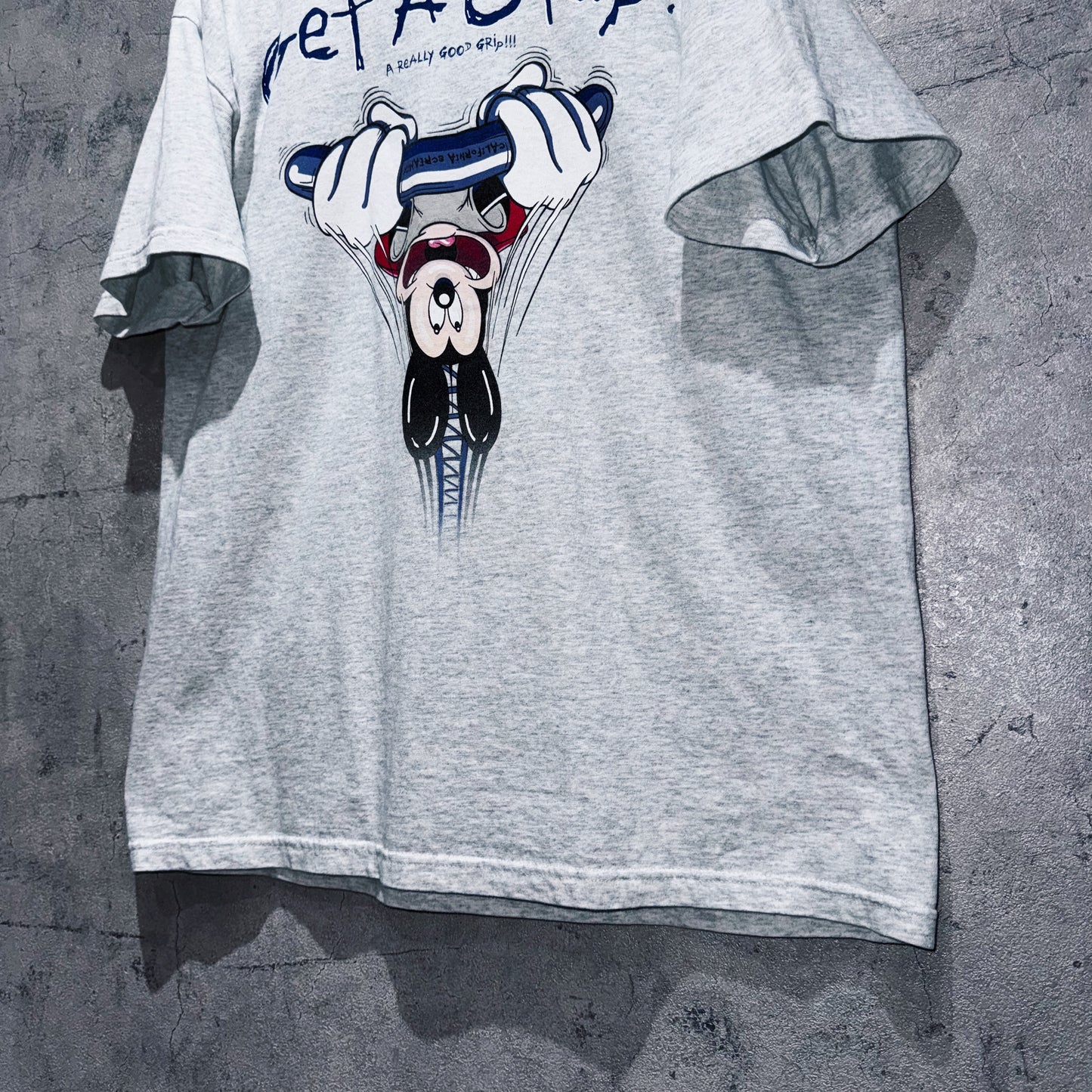 "Disney"CALIFORNIA ADVENTURE CALIFORNIA SCREAMIN' 「Get A Grip！」Printed T-shirt