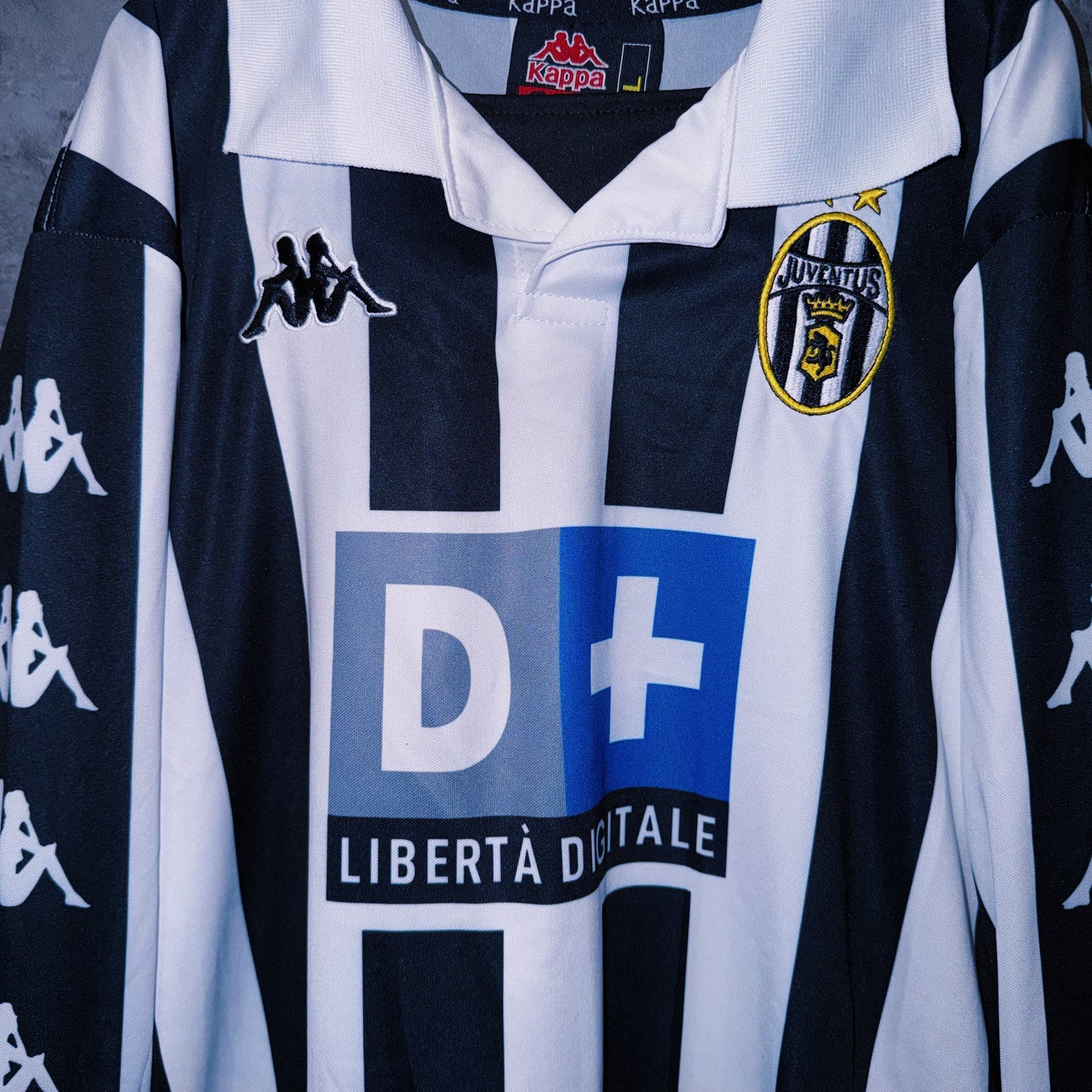 【doppio】90’s vintage “Juventus”No.21” Zidane” long sleeve game shirt