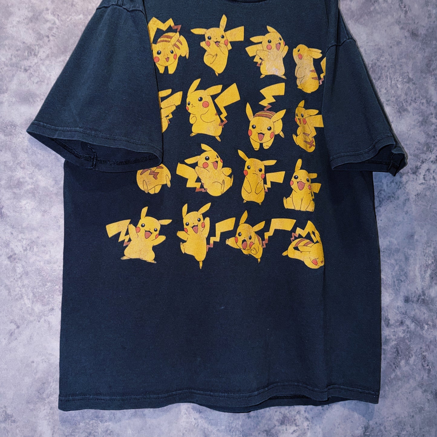 【doppio】vintage “Pikachu”character print design T-shirt
