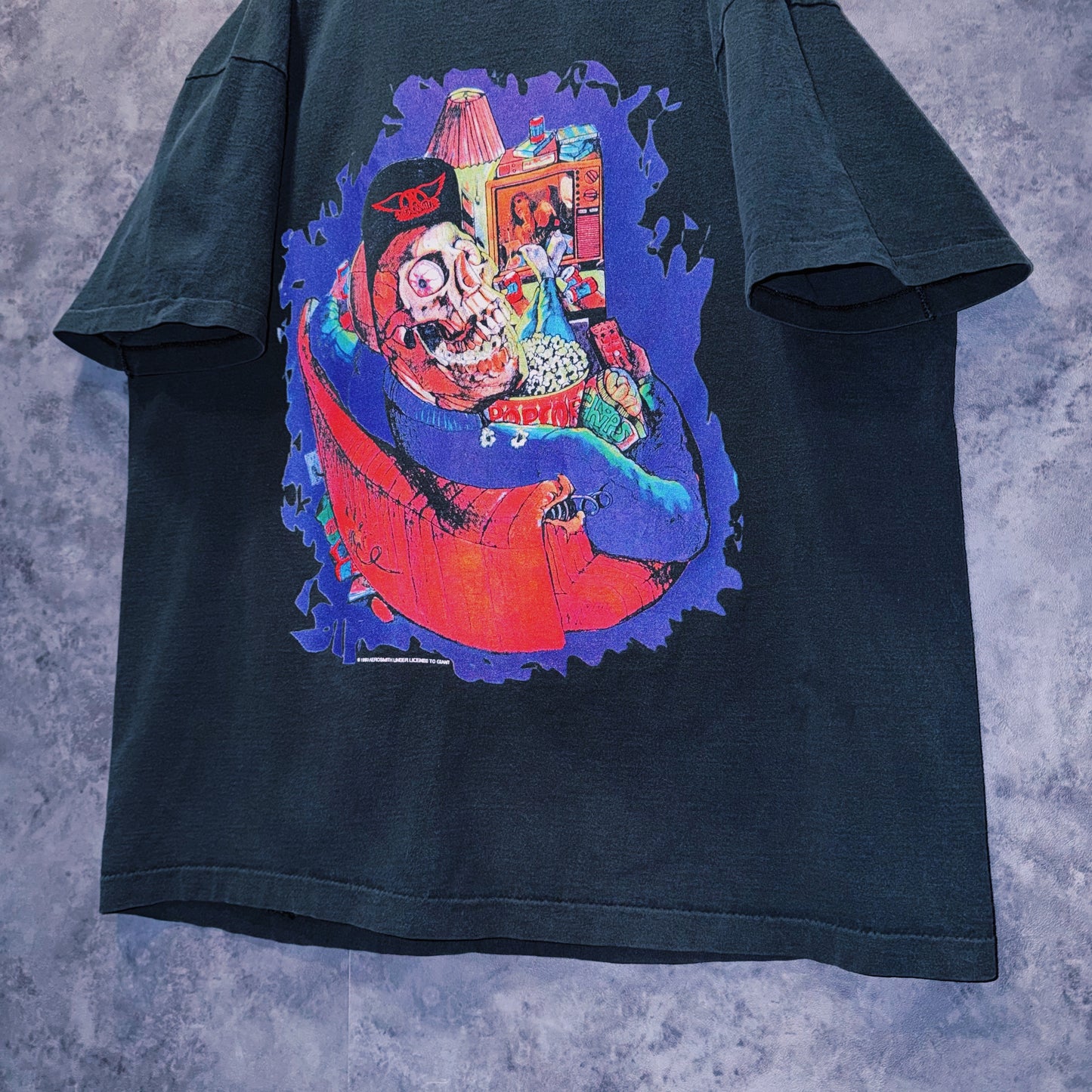 【doppio】90’s vintage “Aerosmith” graphic design band T-shirt