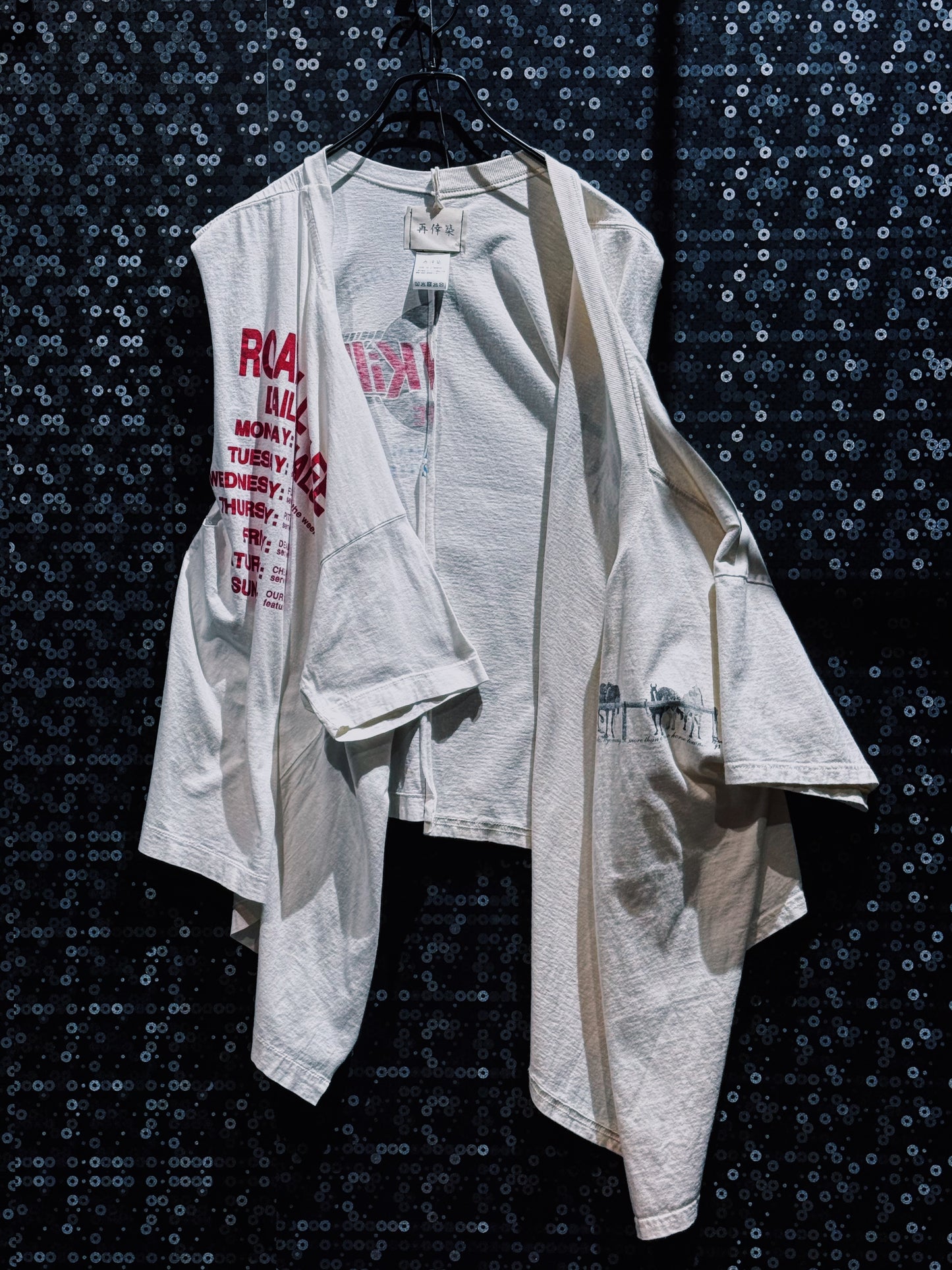 【ÆIEM】再倖築 “III Way Equine Docking” Reconstruction T-Shirt