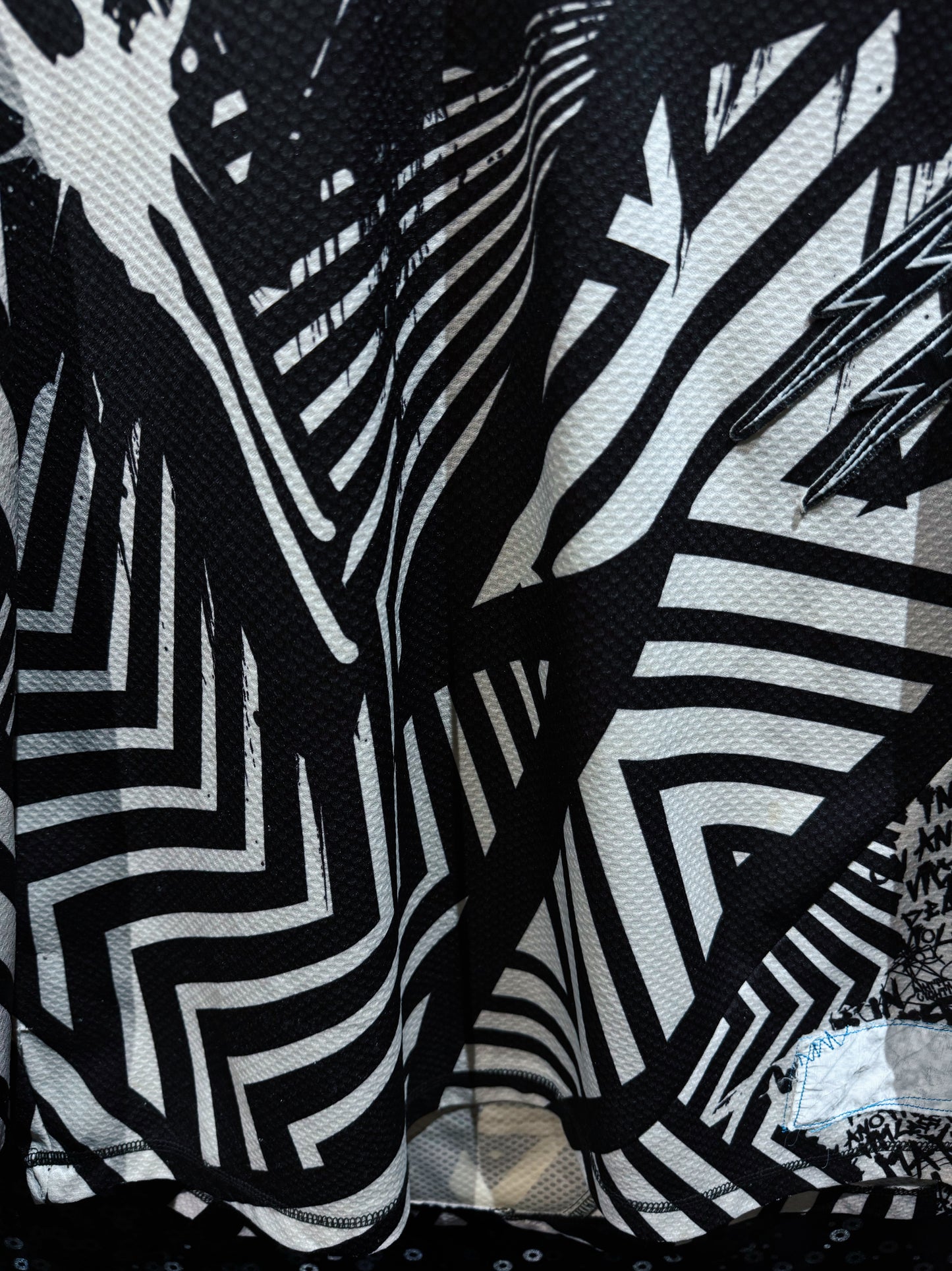 【ÆIEM】“O’Neal” Vintage Optical Illusion Motocross Jersey