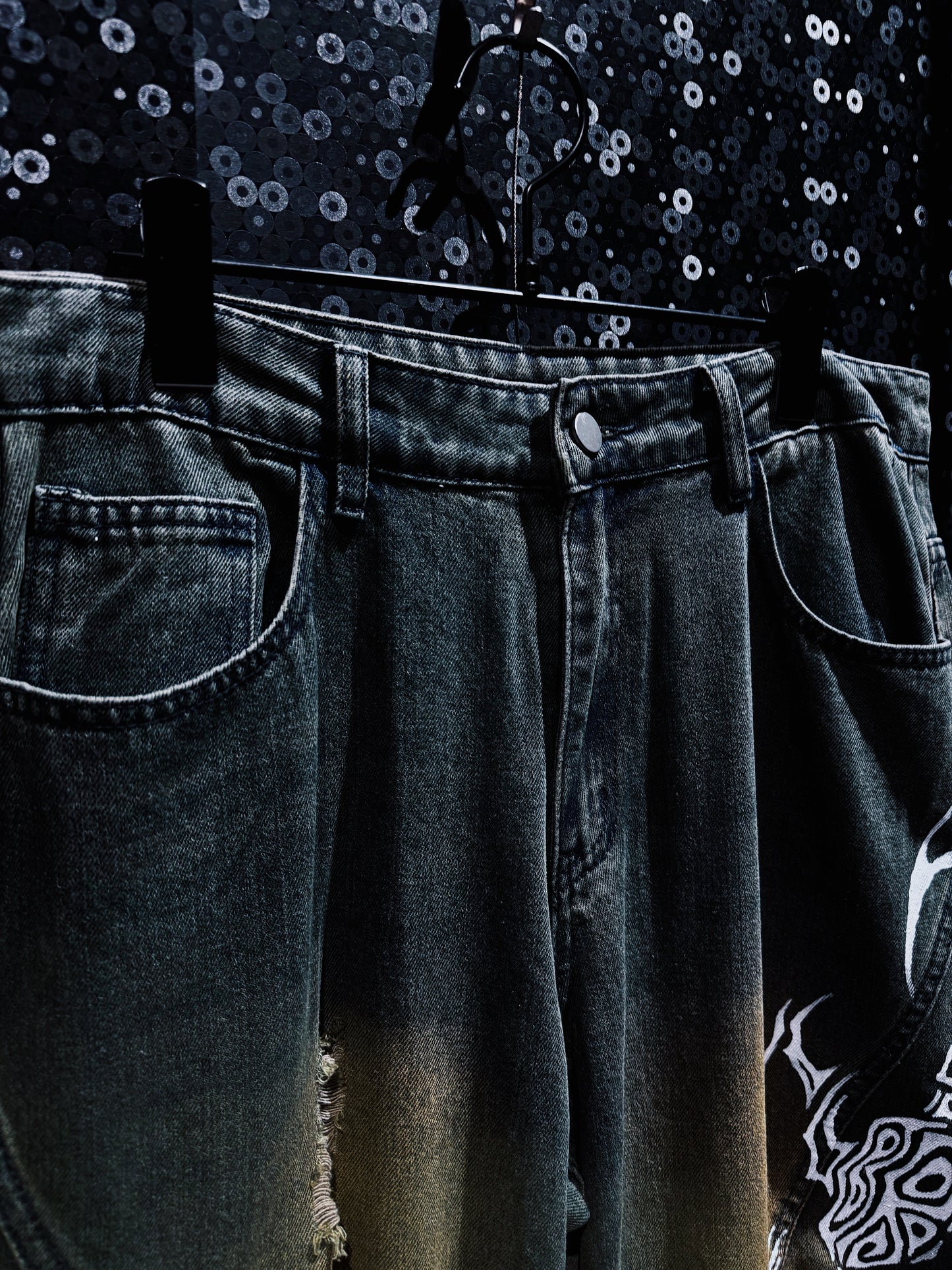 【ÆIEM】“RƎ:STANCE” Hand-Painted Reconstructed Denim