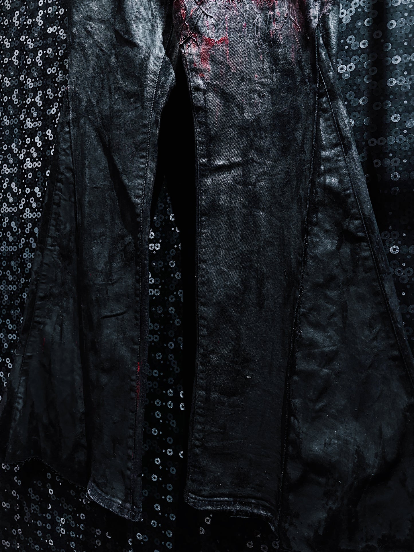 【ÆIEM】vivid notes IRON VEIN flare pants