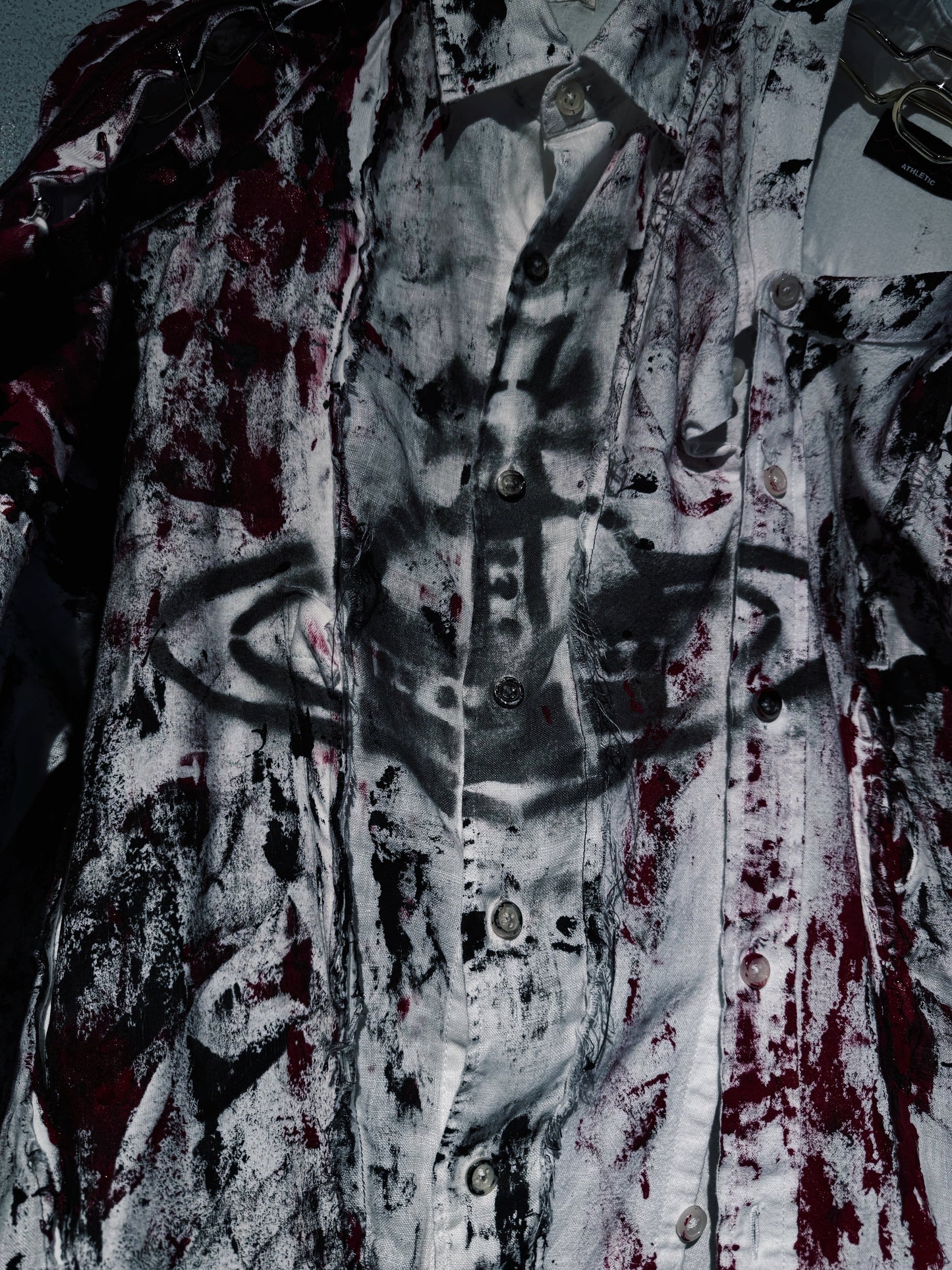 "vivid notes"再構築 The Anarchist's painting design Orbit shirt