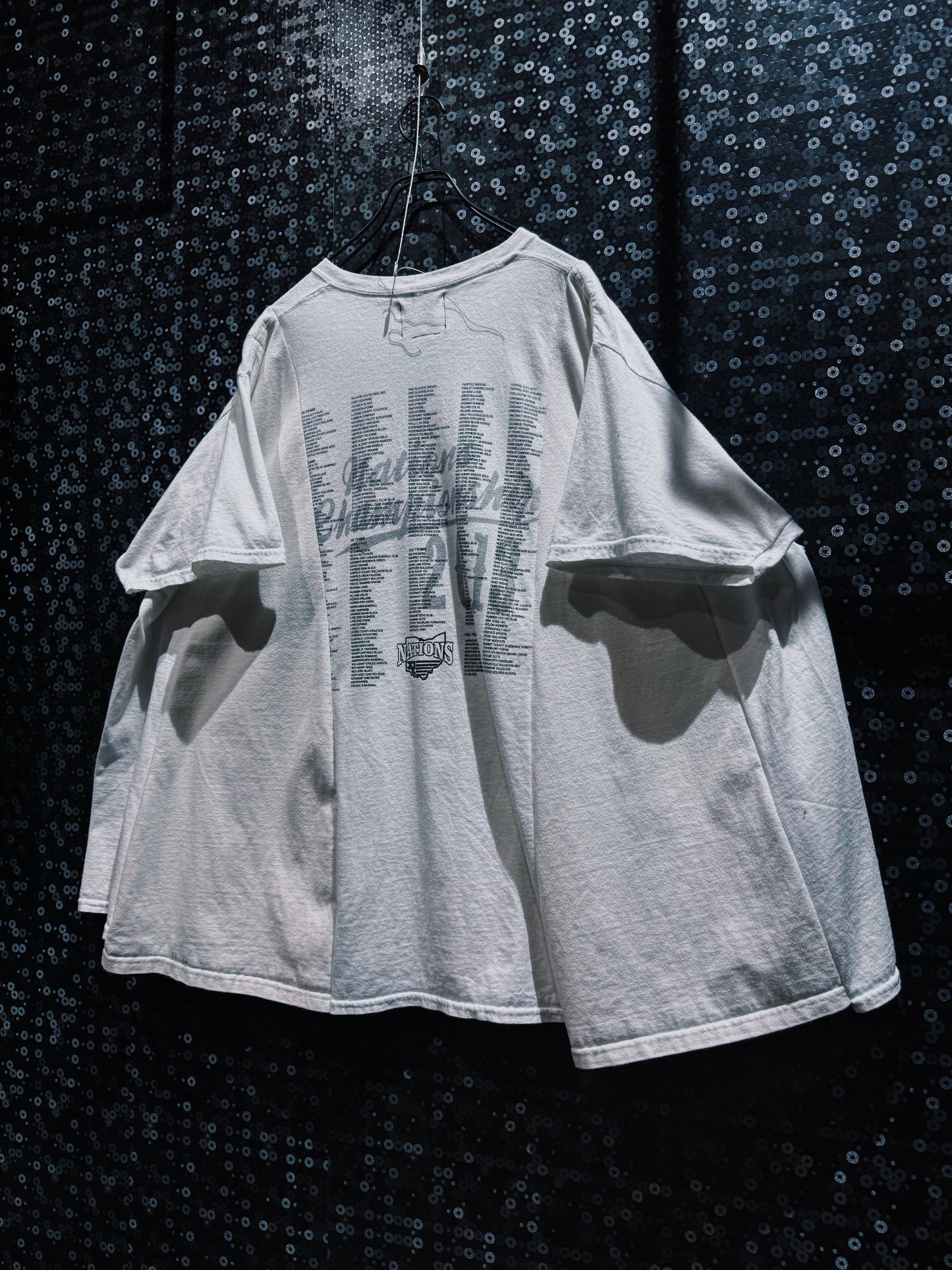 【ÆIEM】再倖築 “Expansion Championship” Big Silhouette Docking T-Shirt
