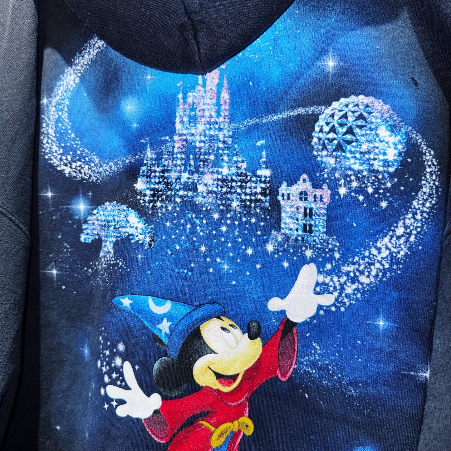 "Disney"WDW 2017 graphic design boro custom hoodie