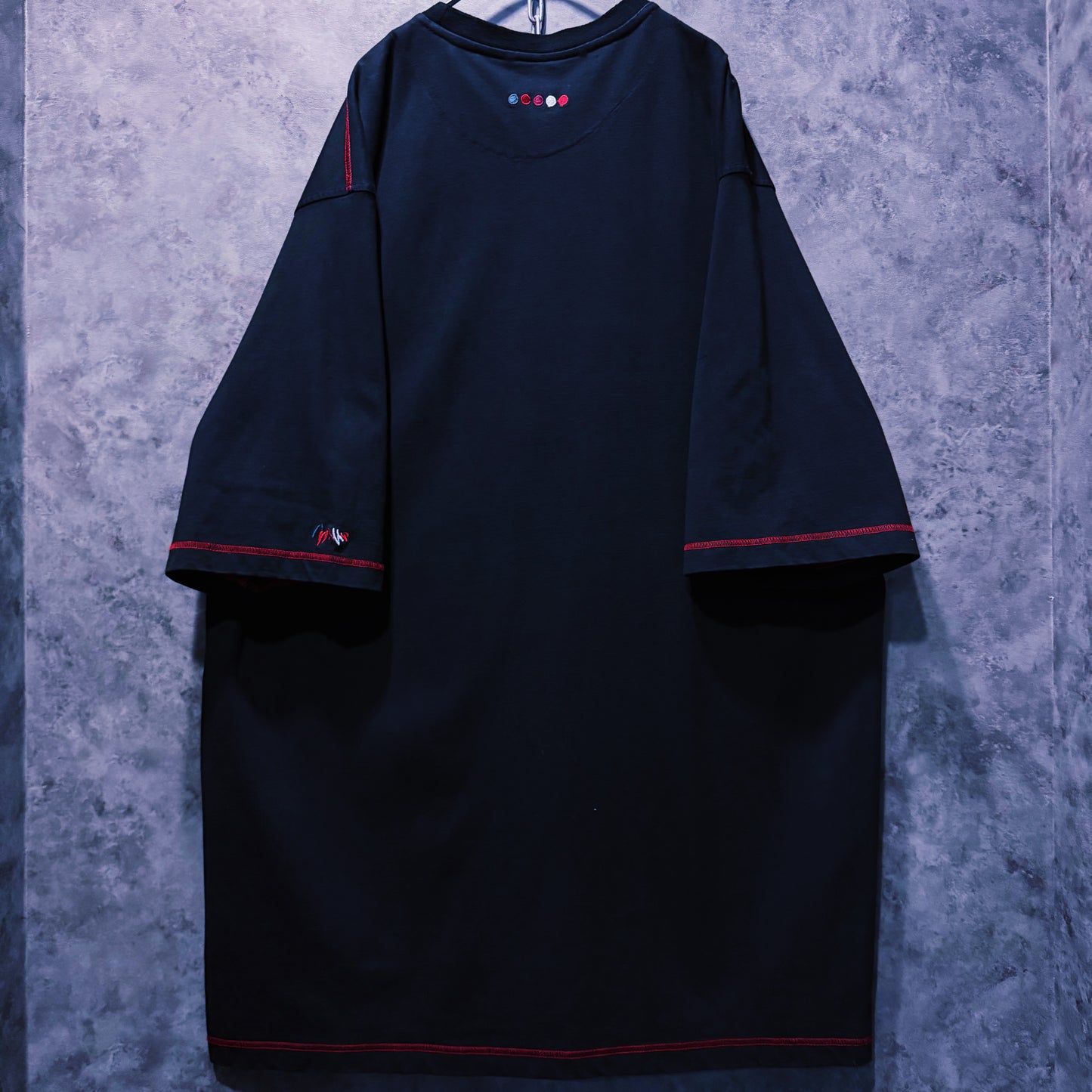 【doppio】vintage “COOGI” embroidery design big silhouette T-shirt