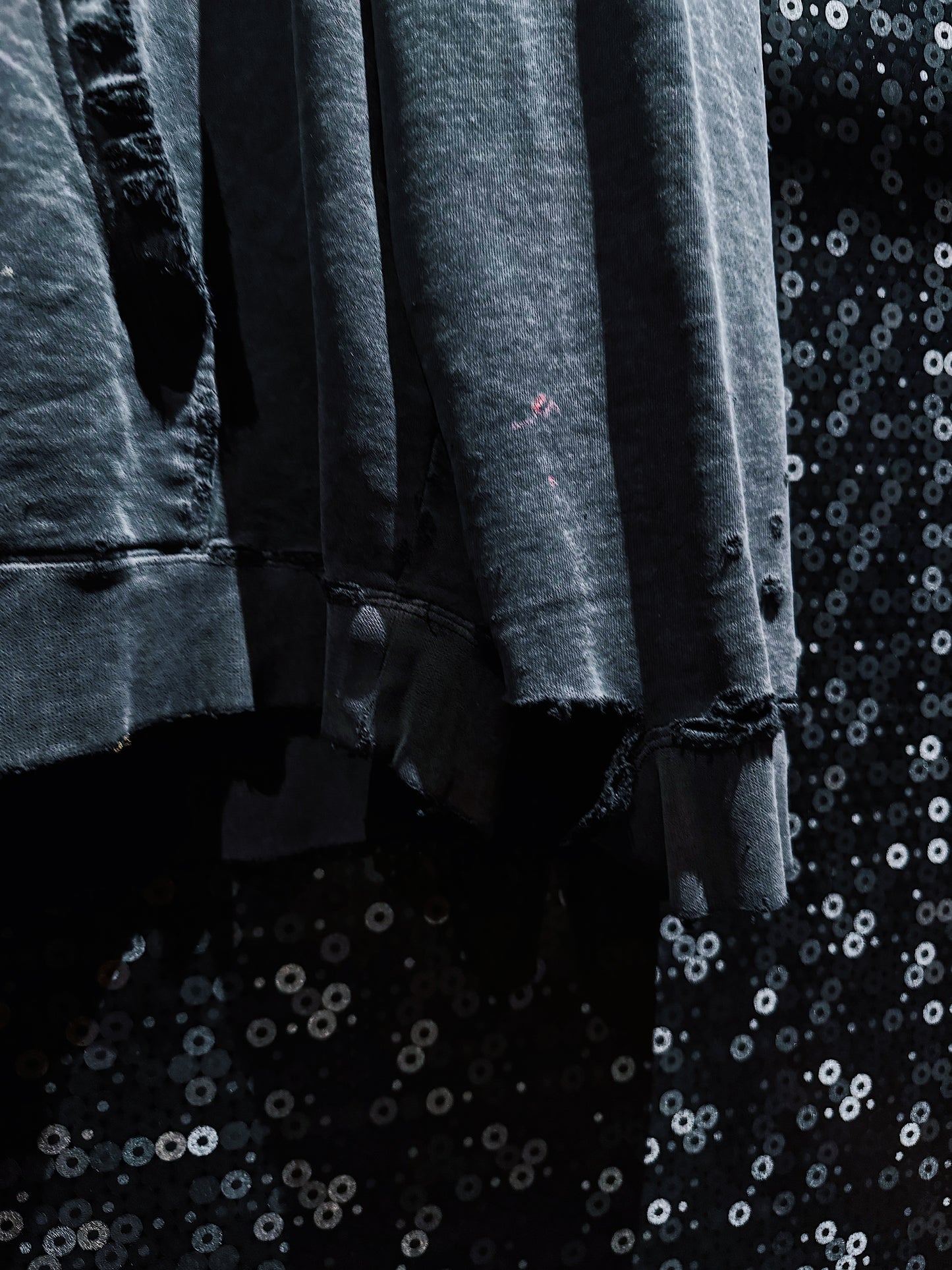 【ÆIEM】original “boro” remake U.S.N. Submarine Force hoodie pullover
