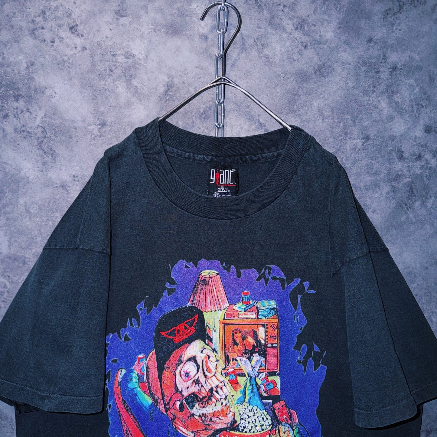 【doppio】90’s vintage “Aerosmith” graphic design band T-shirt