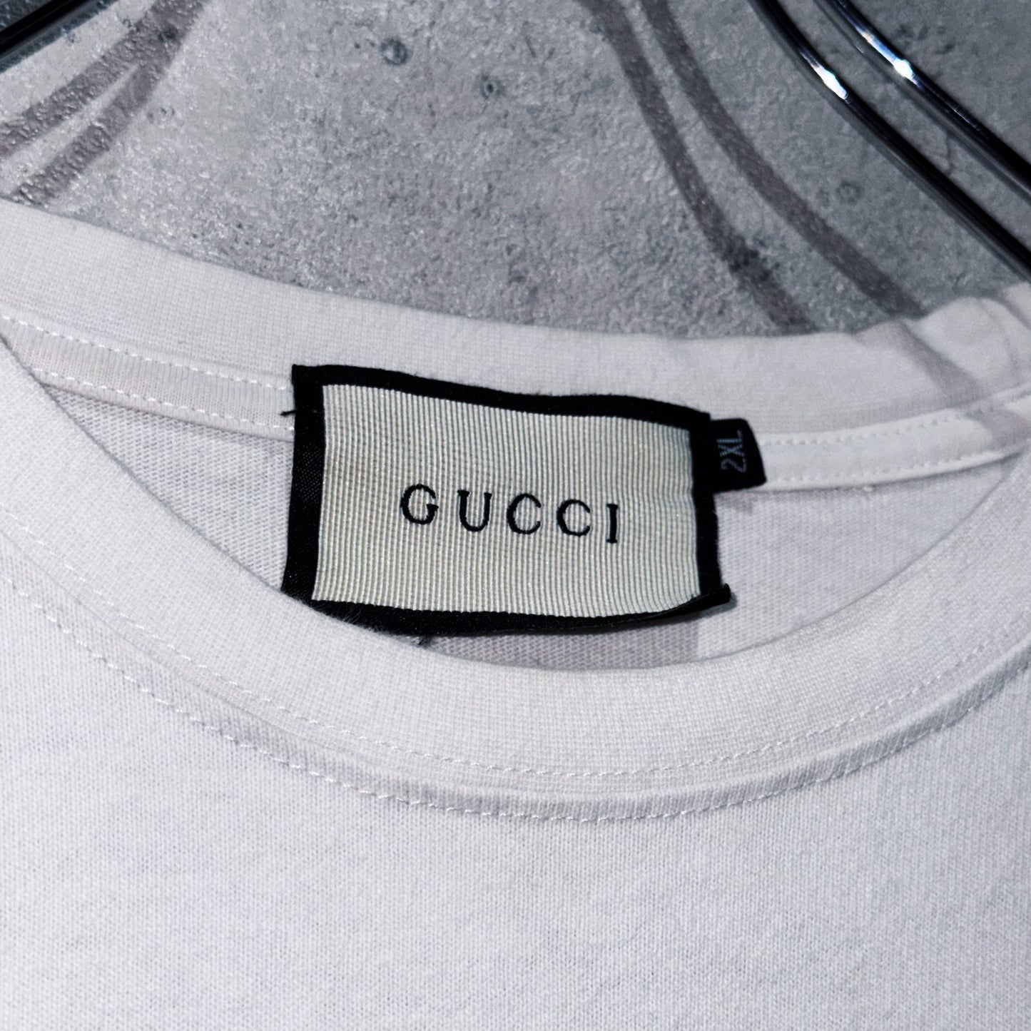 "GUCCI"Art graphic print design T shirt