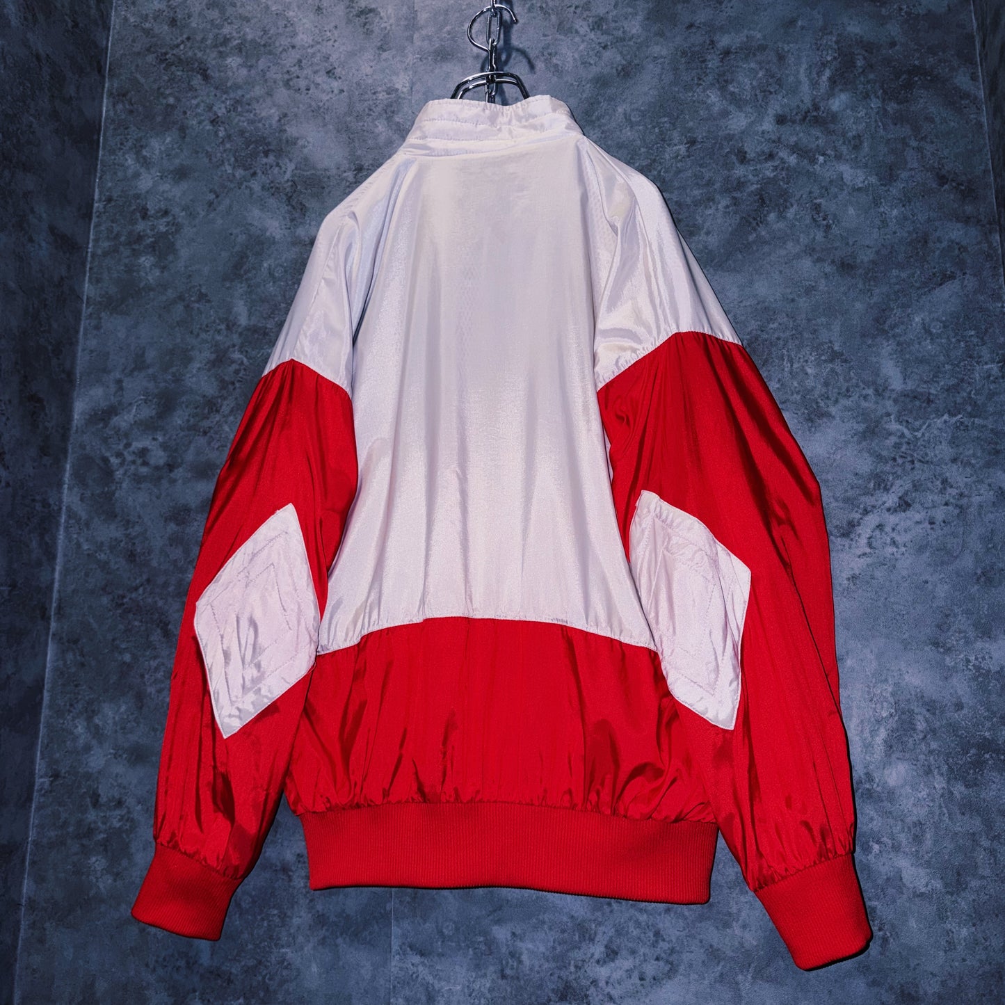 【doppio】90’s vintage “adidas” elbow patch design Nylon jacket